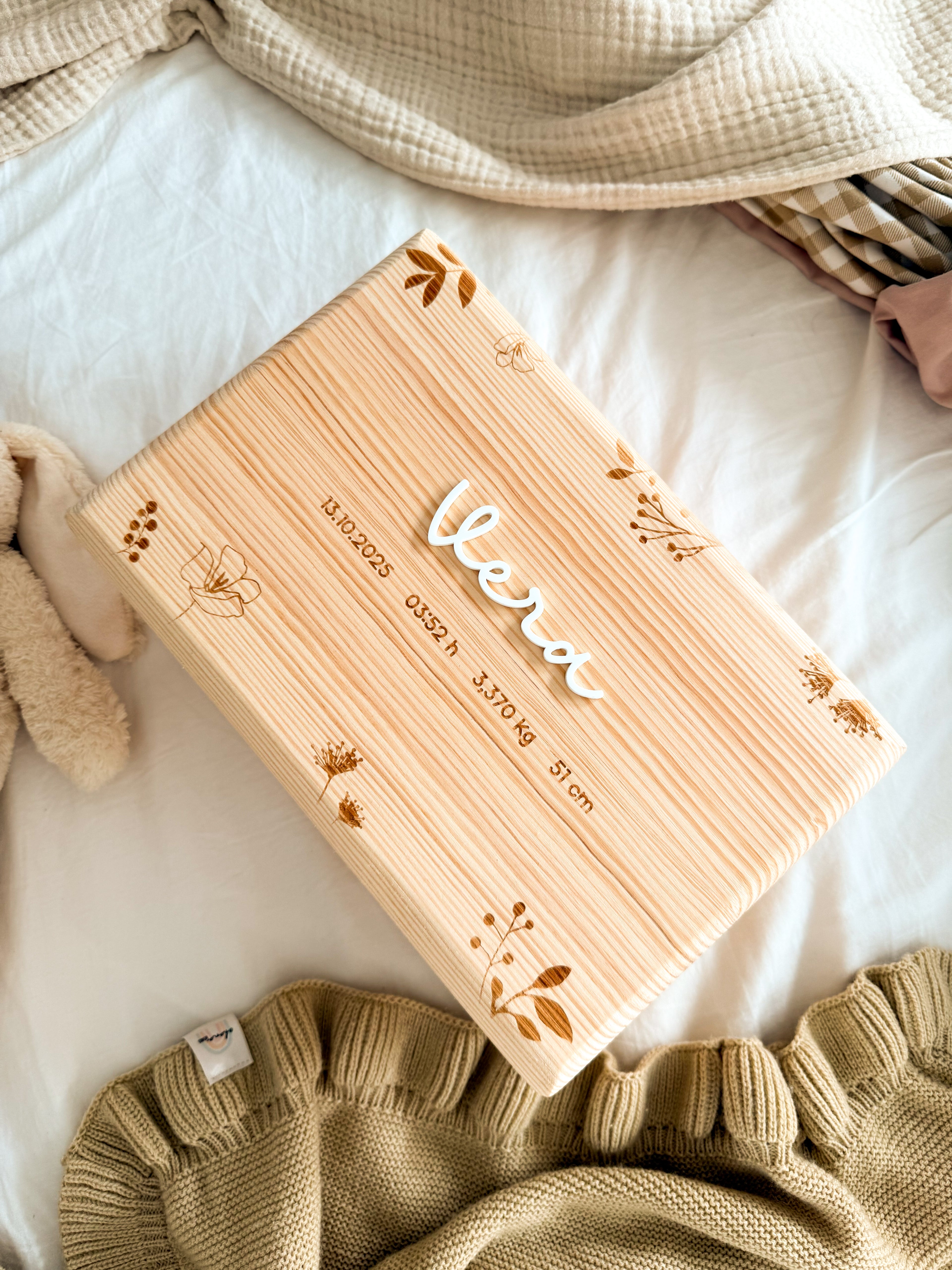 CAJA NACIMIENTO FLOWER