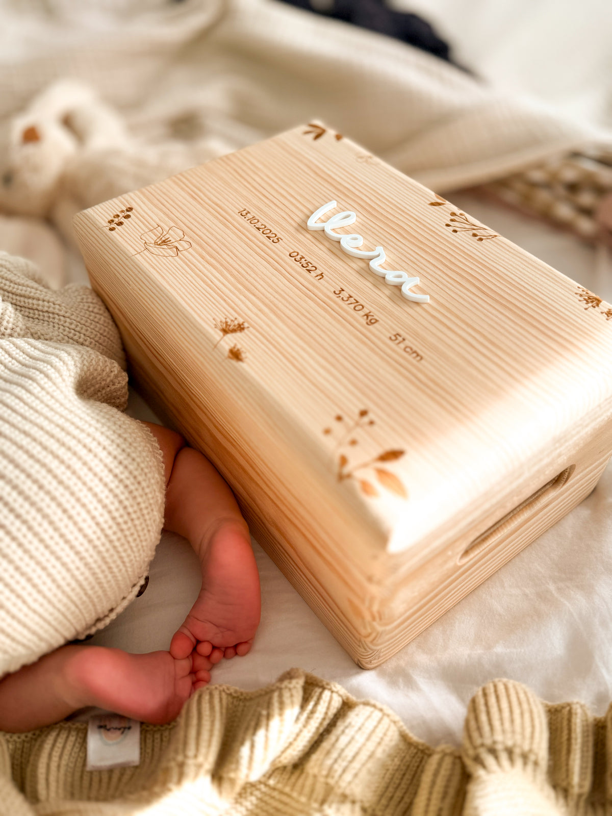 Caja nacimiento Flower