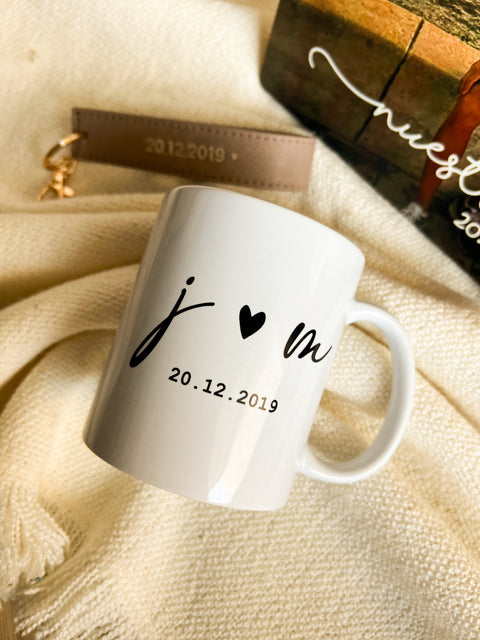 TAZA INICIALES AMOR