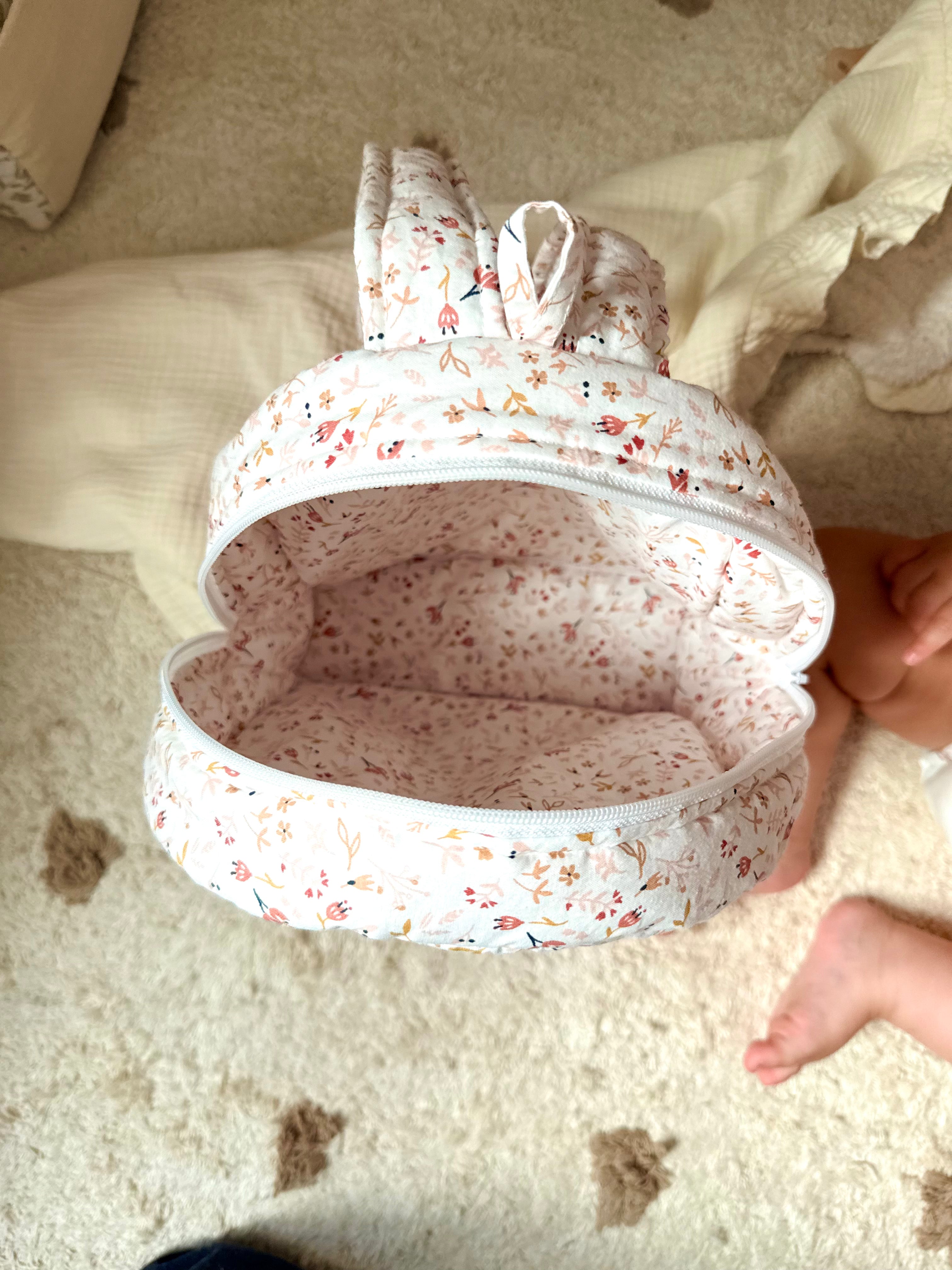 MOCHILA FLORECITAS