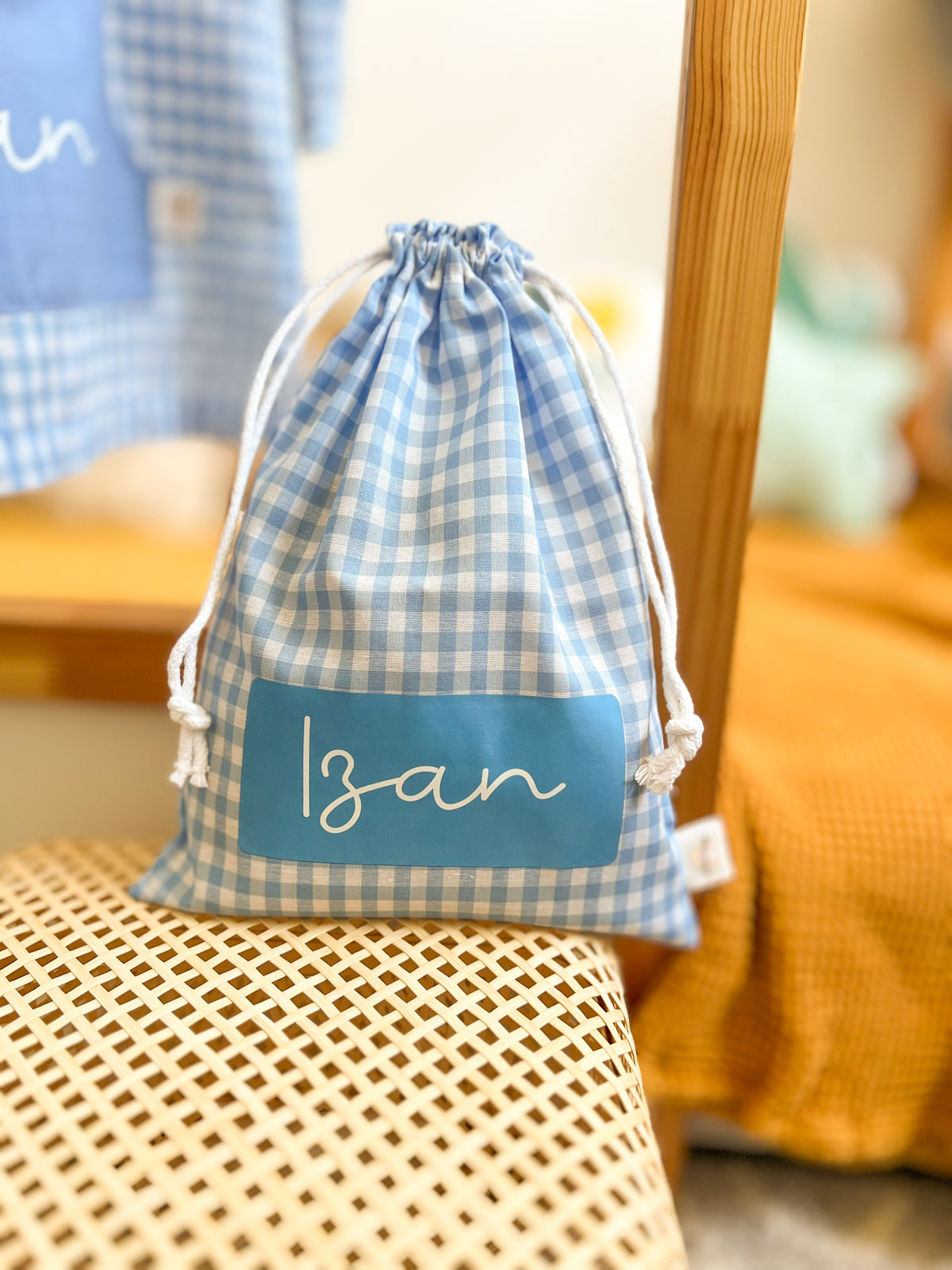 BOLSITA PERSONALIZADA VICHY - Ohana Details