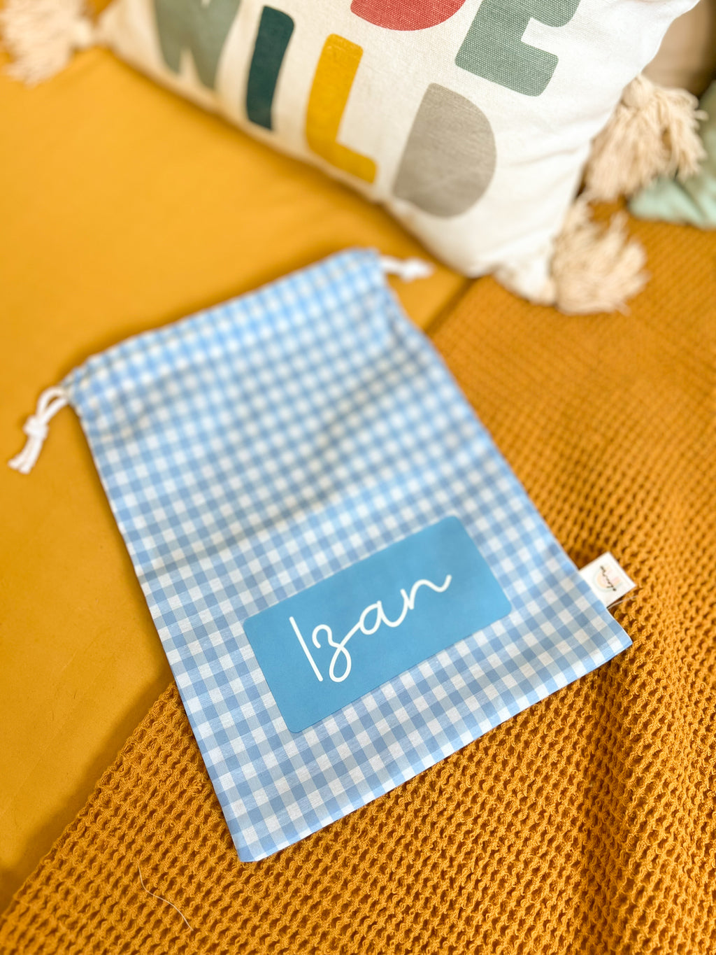 BOLSITA PERSONALIZADA VICHY - Ohana Details