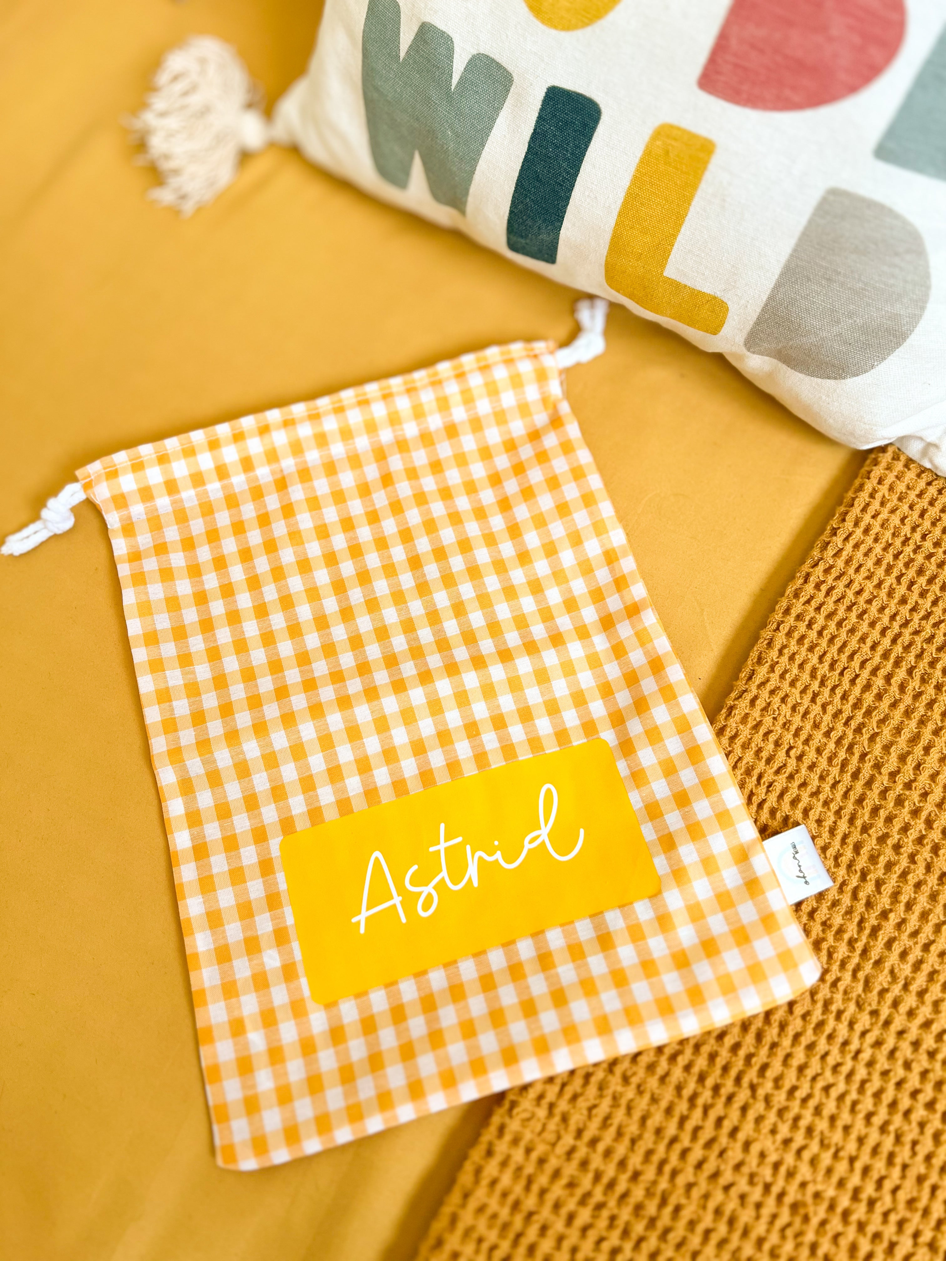 BOLSITA PERSONALIZADA VICHY - Ohana Details