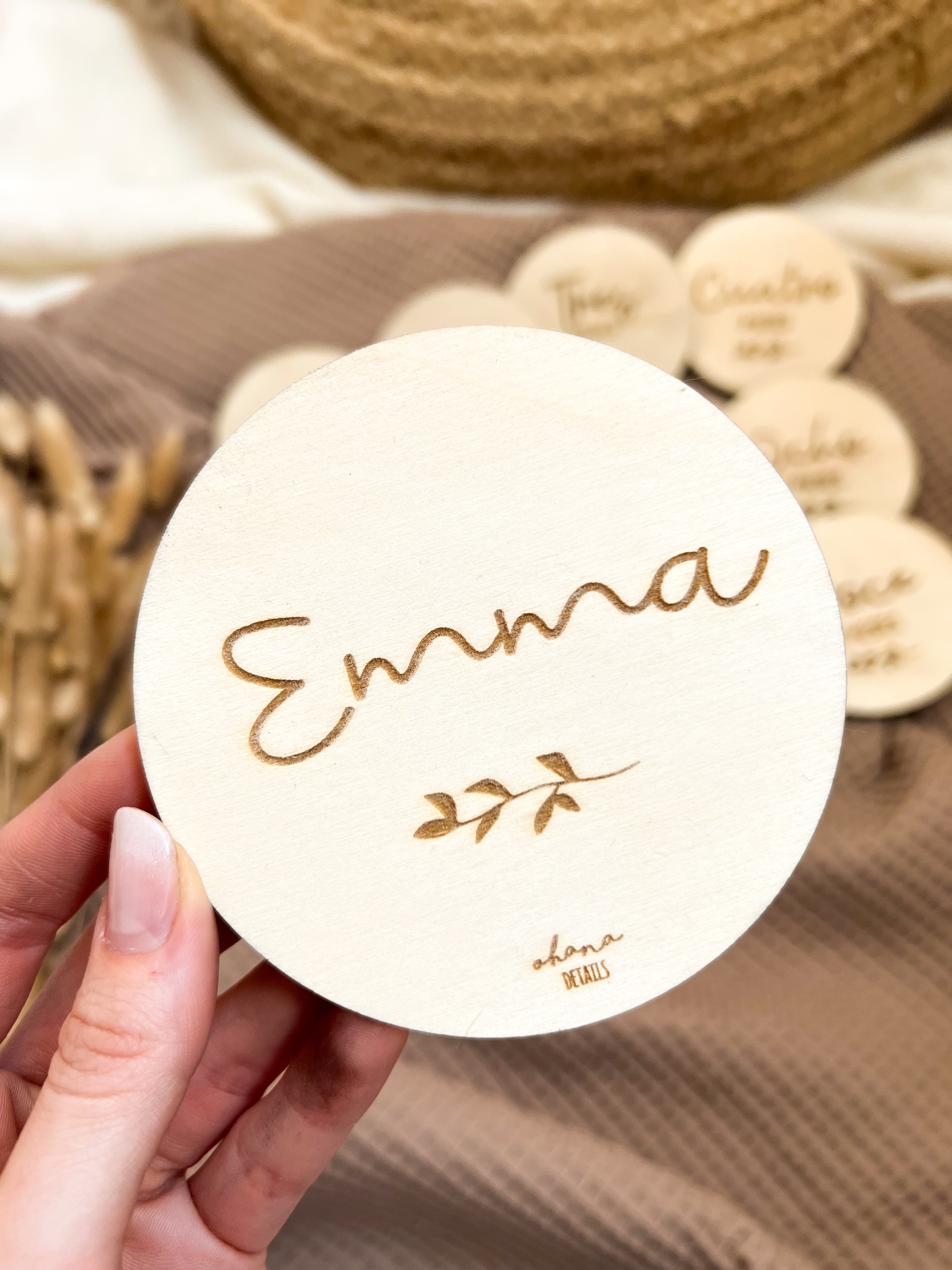 PLACAS CUMPLE MES LETRAS