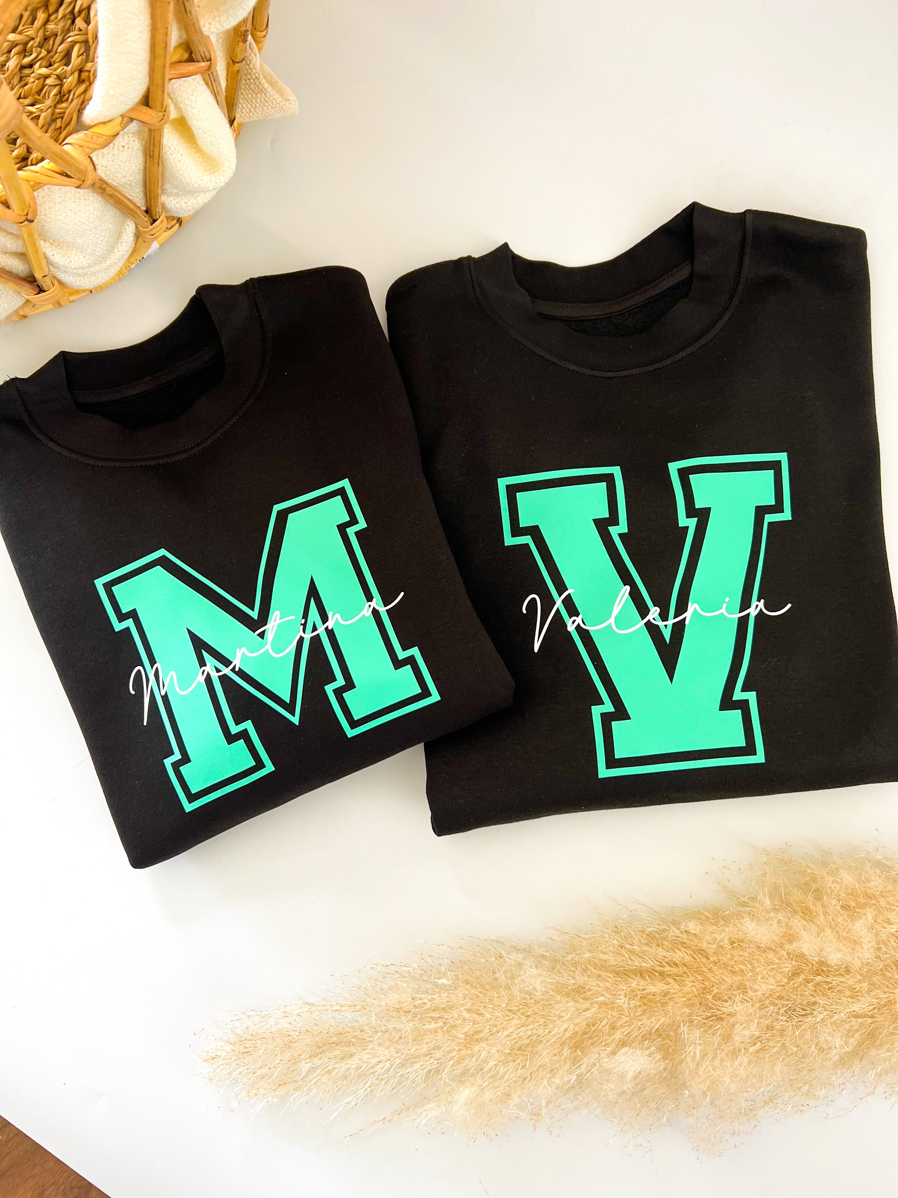 SUDADERA PERSONALIZADA MAXI INICIAL