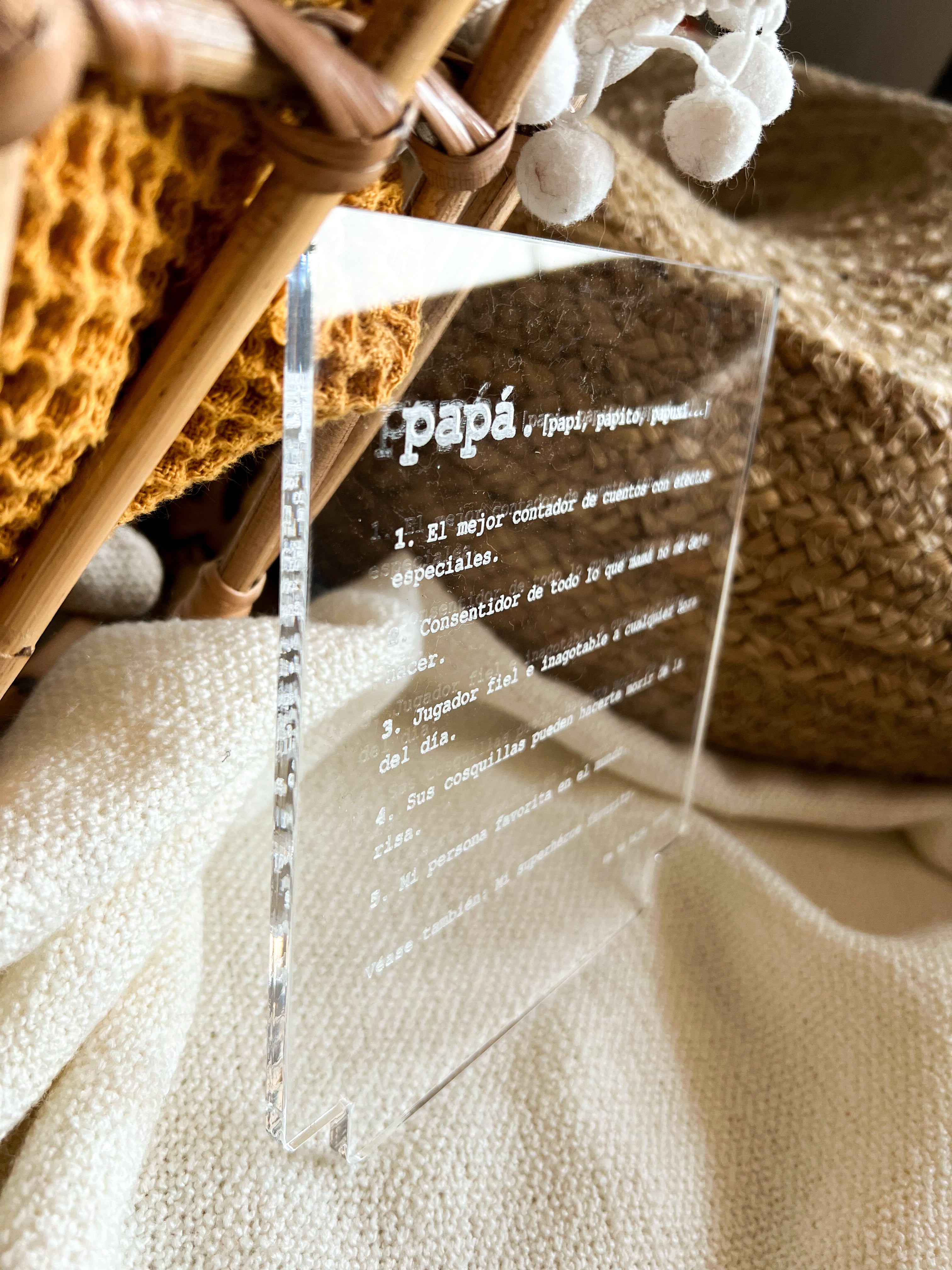 LÁMPARA PERSONALIZADA PAPÁ