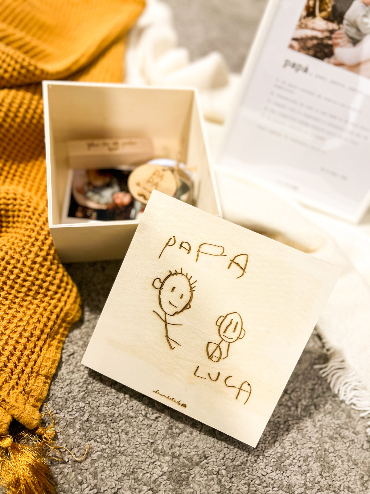 CAJA DIBUJO PAPÁ