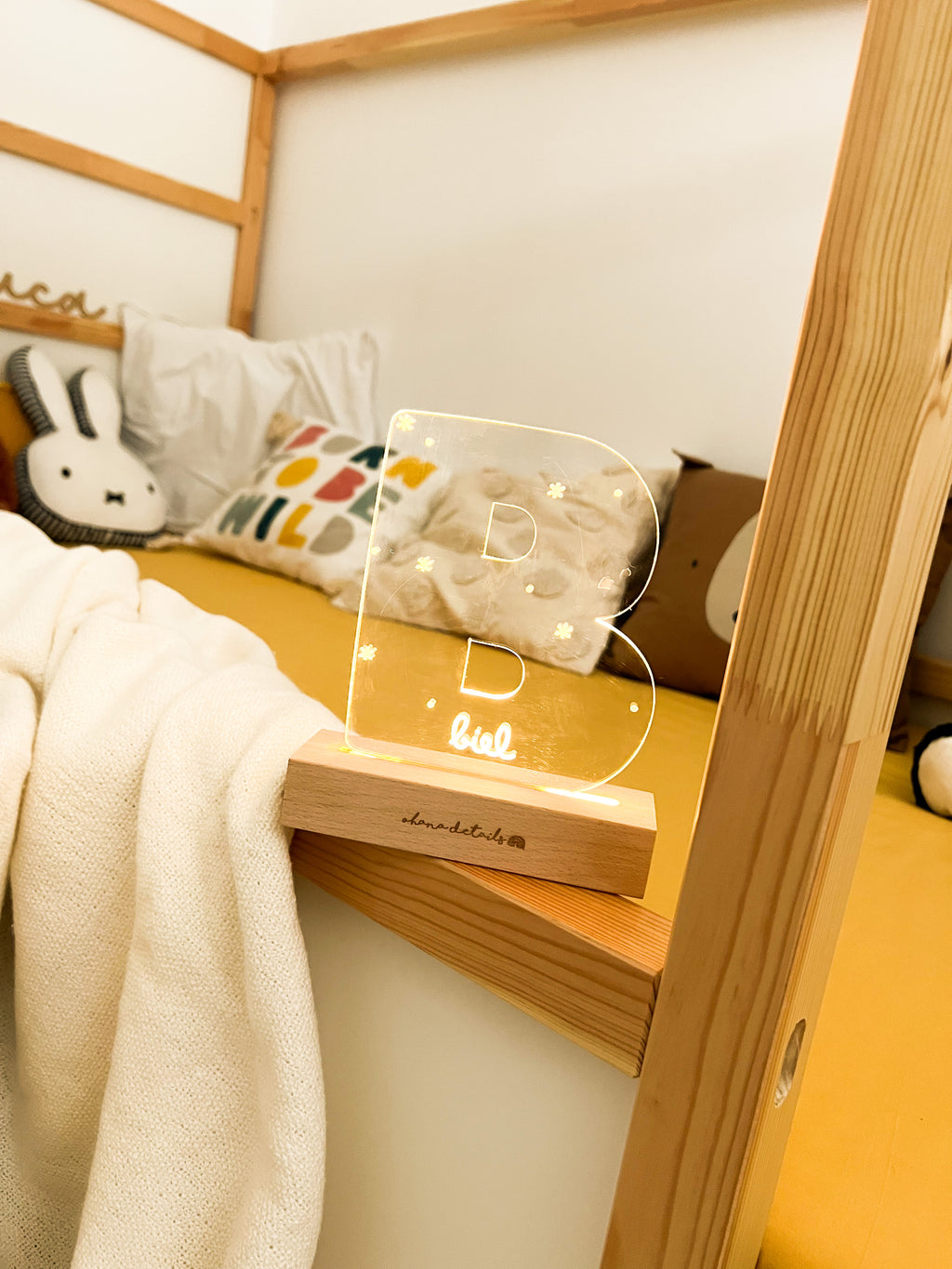 LÁMPARA PERSONALIZADA INICIAL