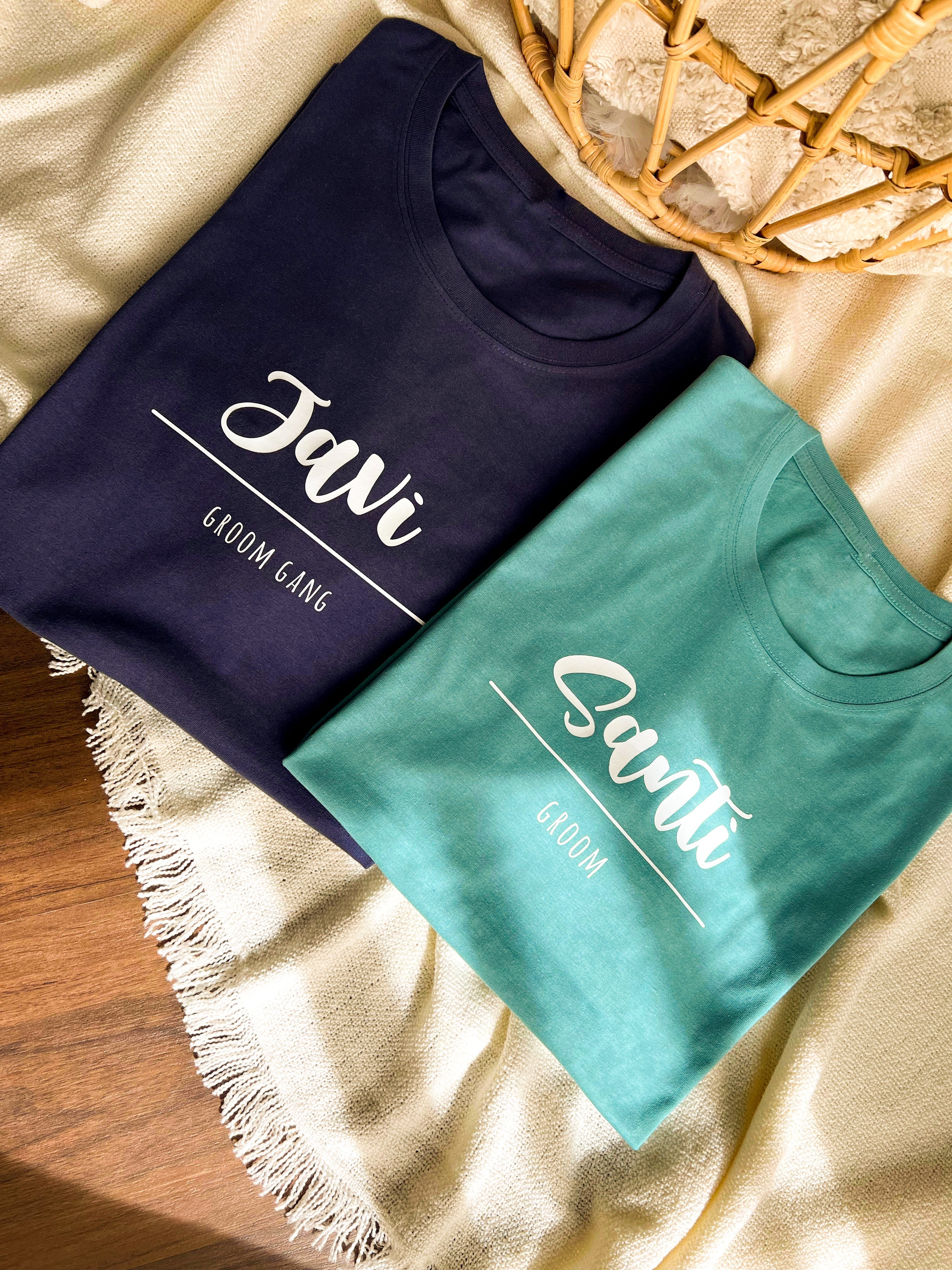 CAMISETA DESPEDIDA SOLTERO NOMBRE