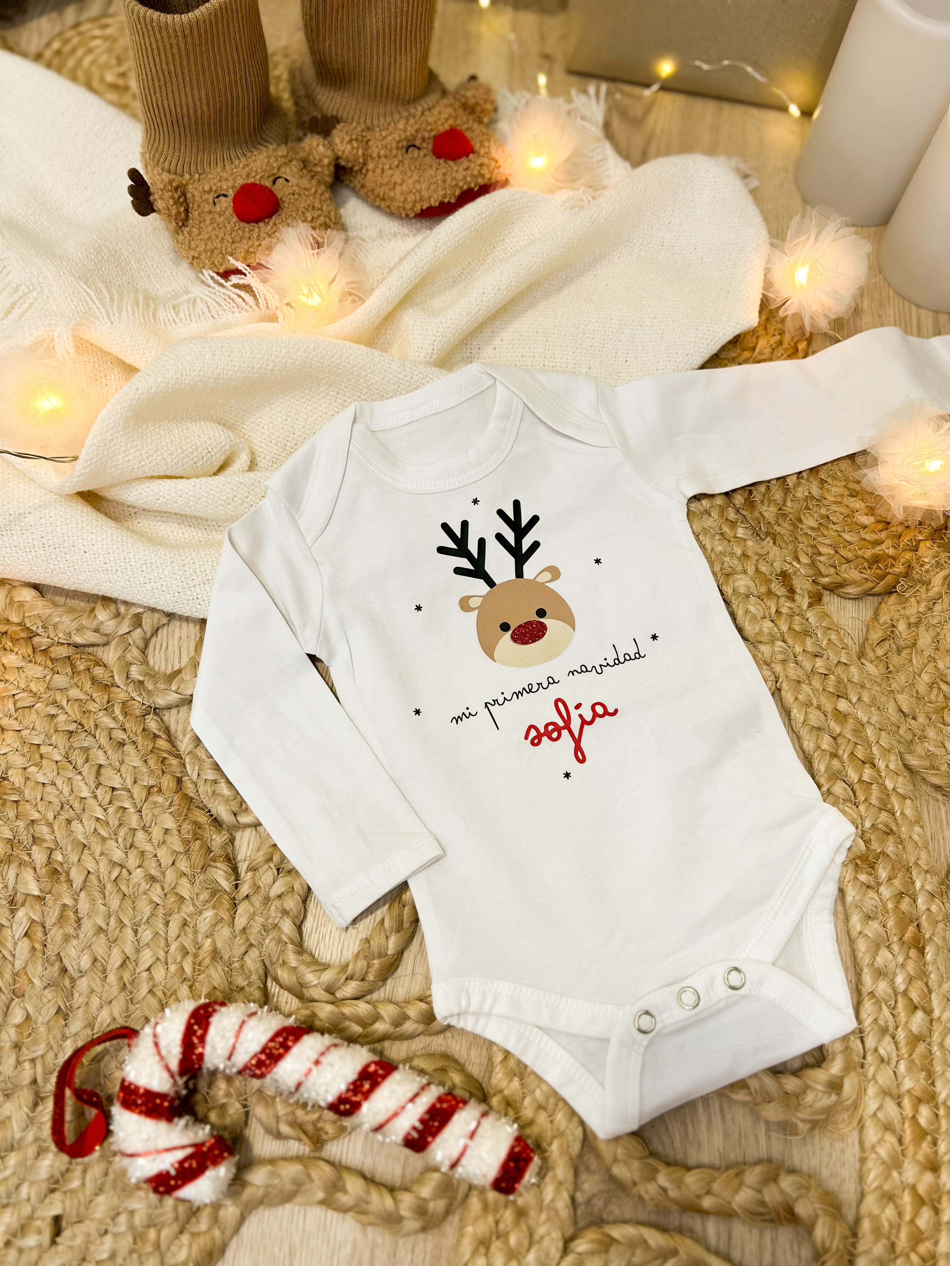 BODY RENO MI PRIMERA NAVIDAD PERSONALIZADO – Ohana Details