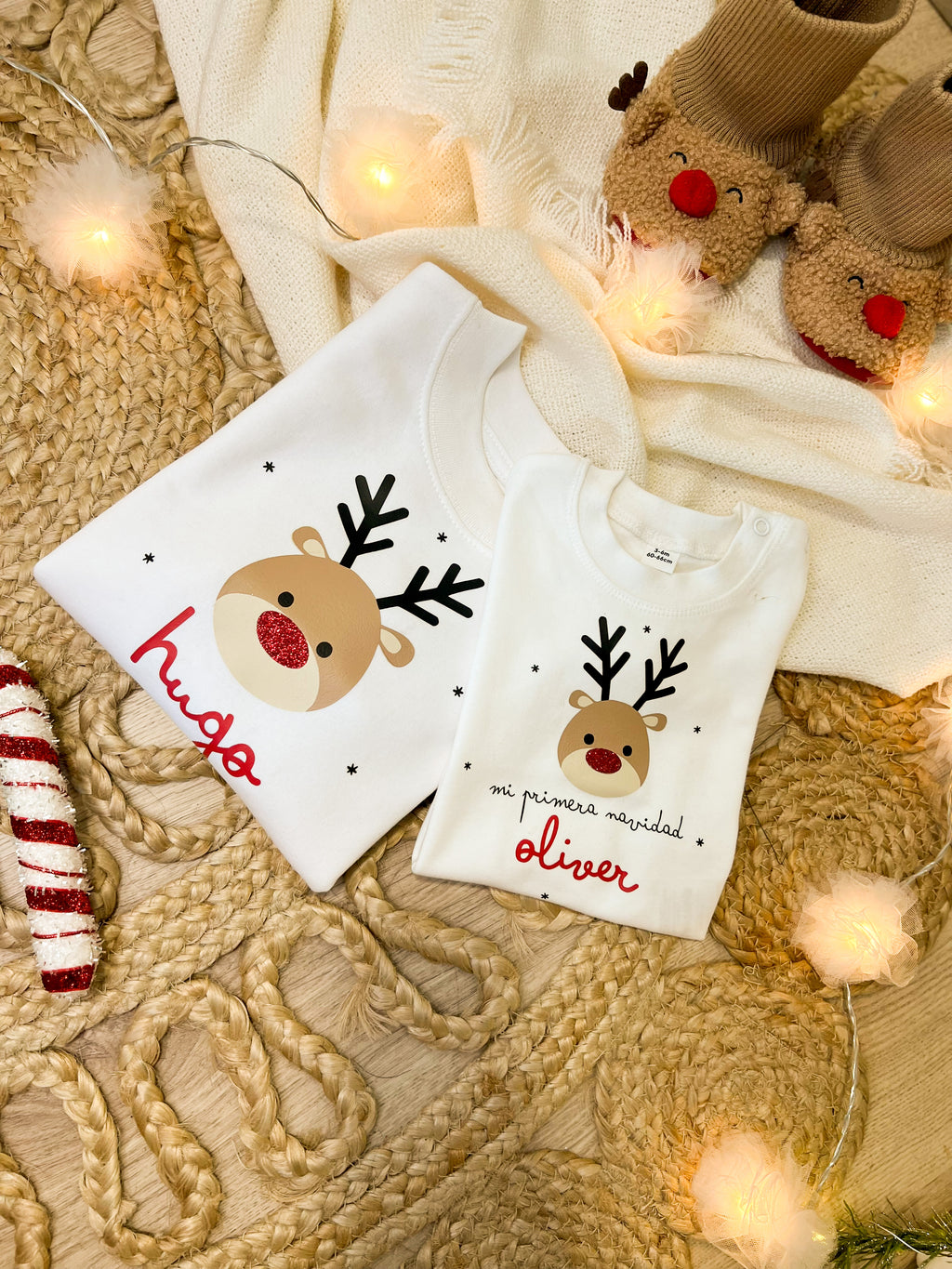 SUDADERA NAVIDAD RENO