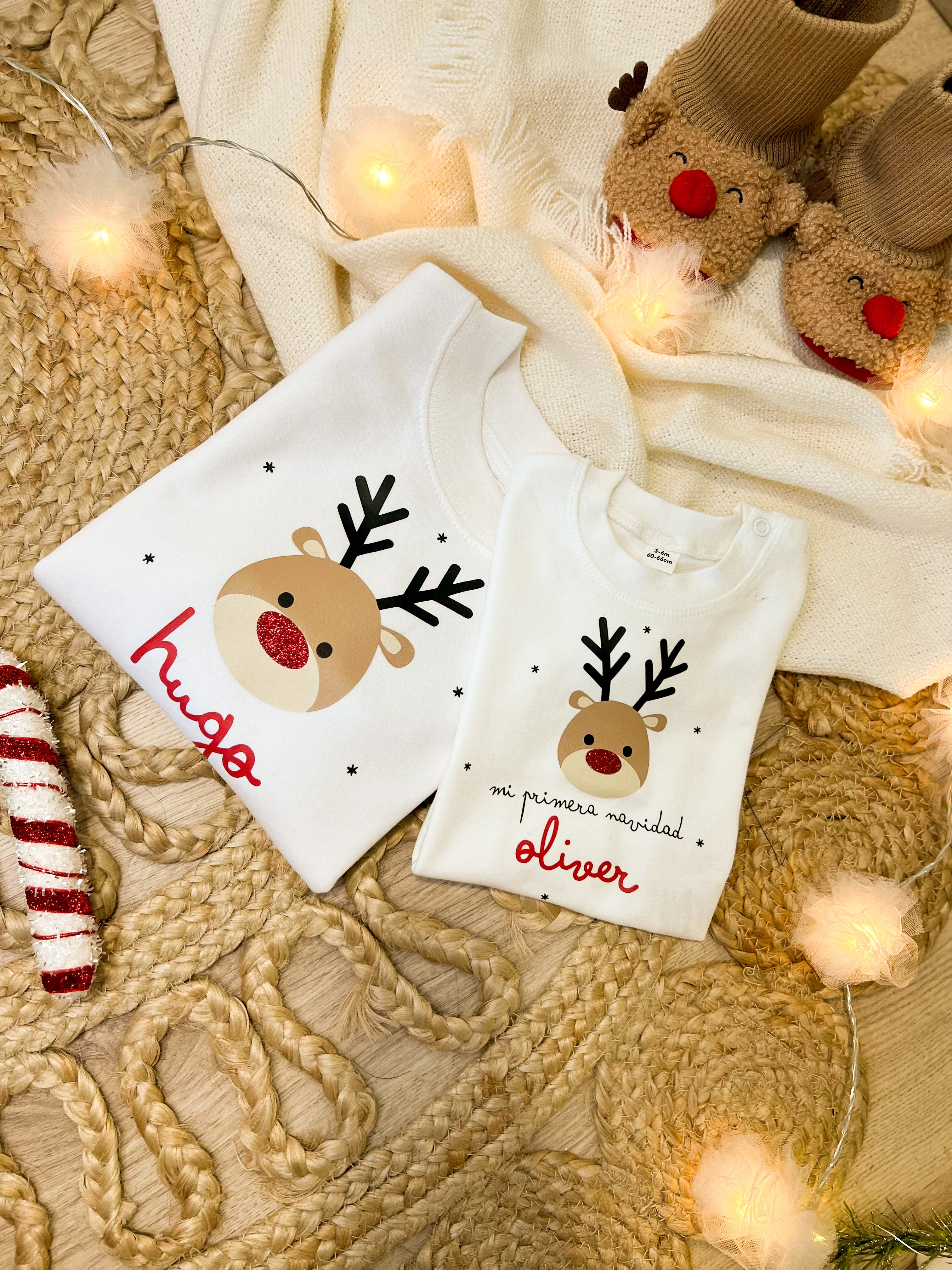 SUDADERA NAVIDAD RENO