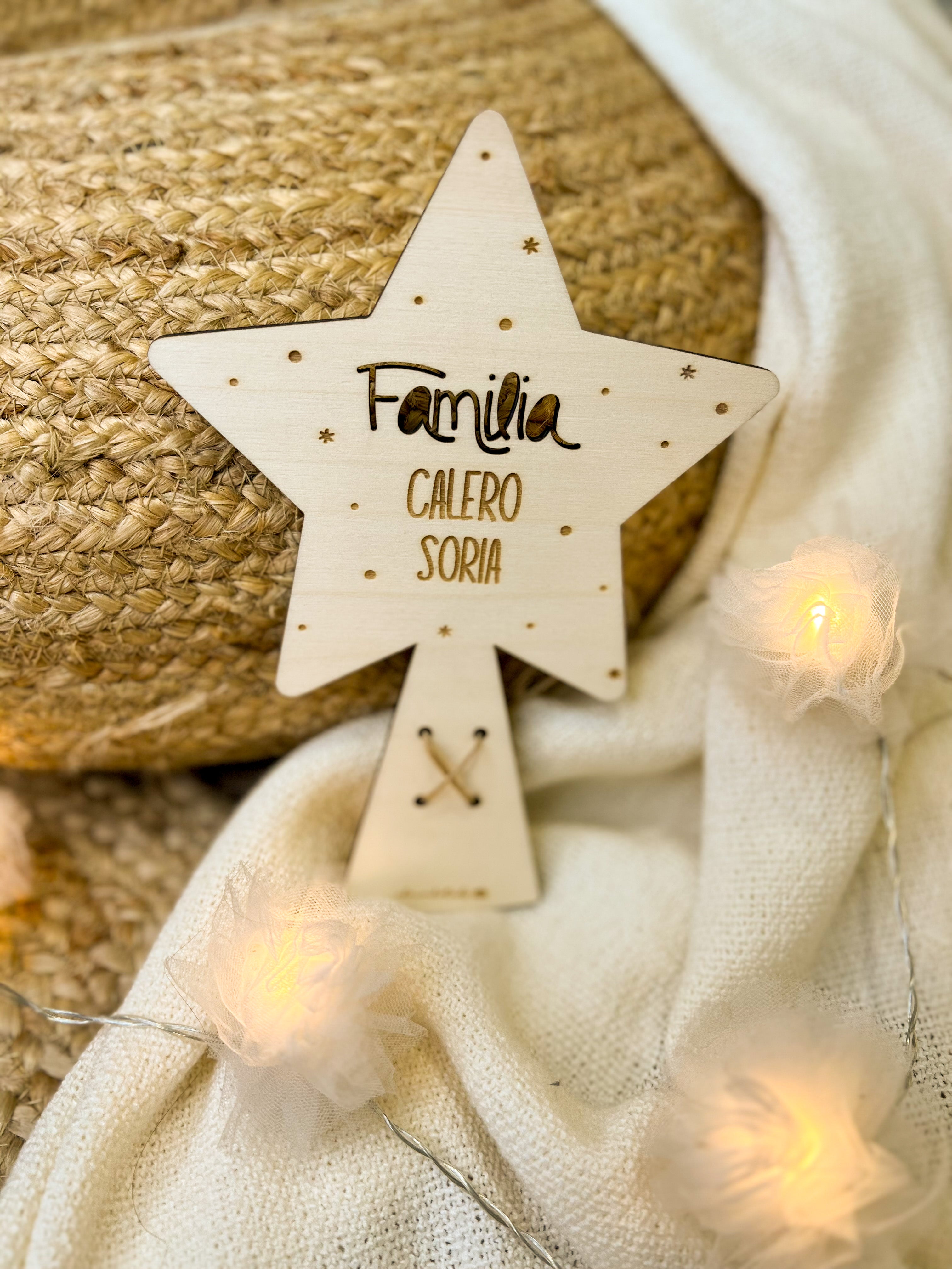 ESTRELLA ÁRBOL NAVIDAD