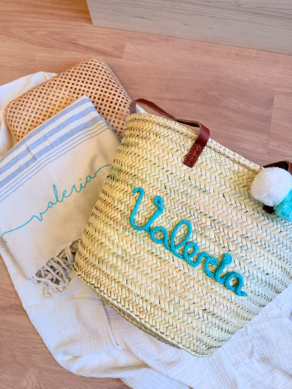 PACK CAPAZO PERSONALIZADO NOMBRE + TOALLA