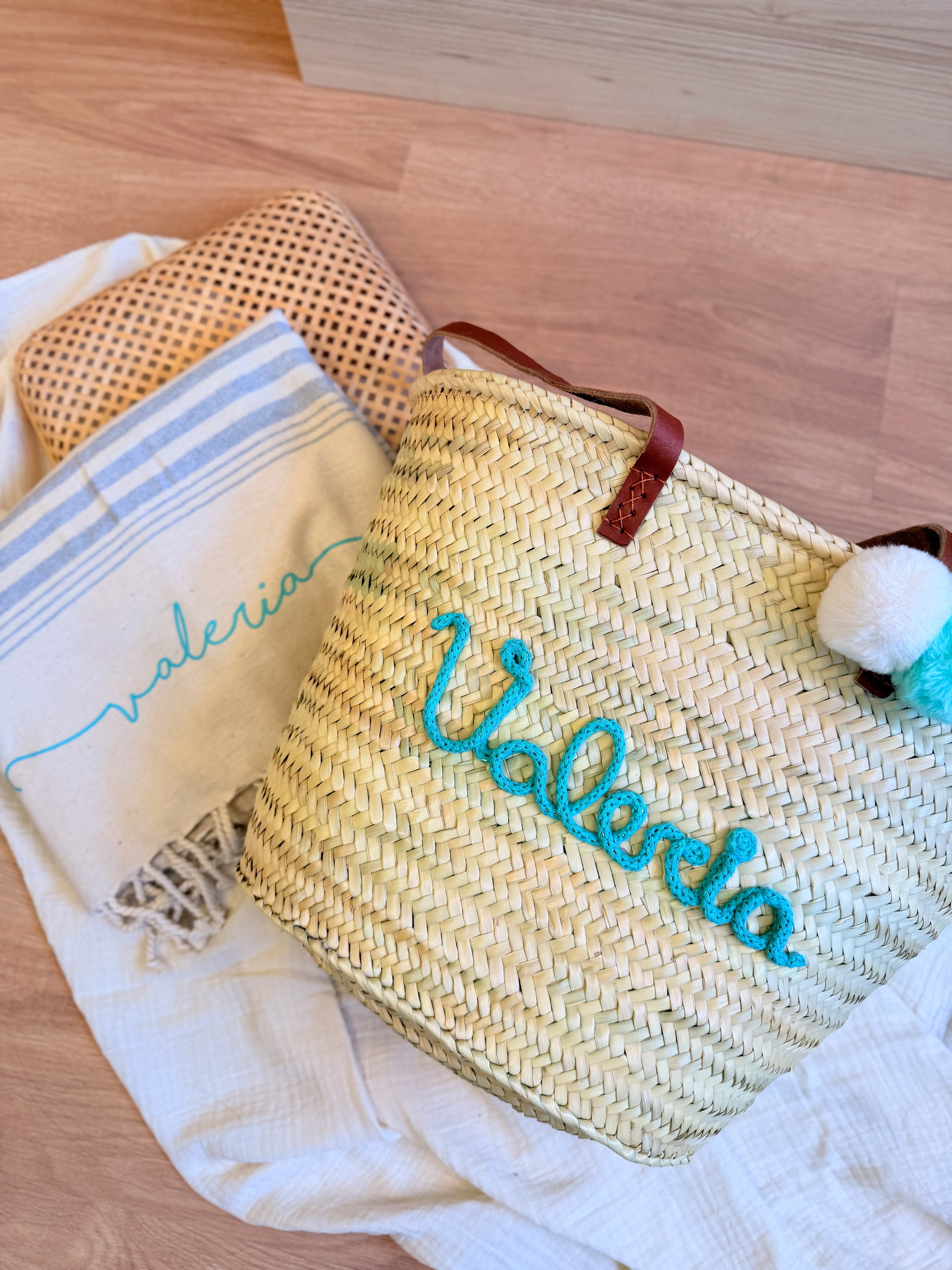 PACK CAPAZO PERSONALIZADO NOMBRE + TOALLA