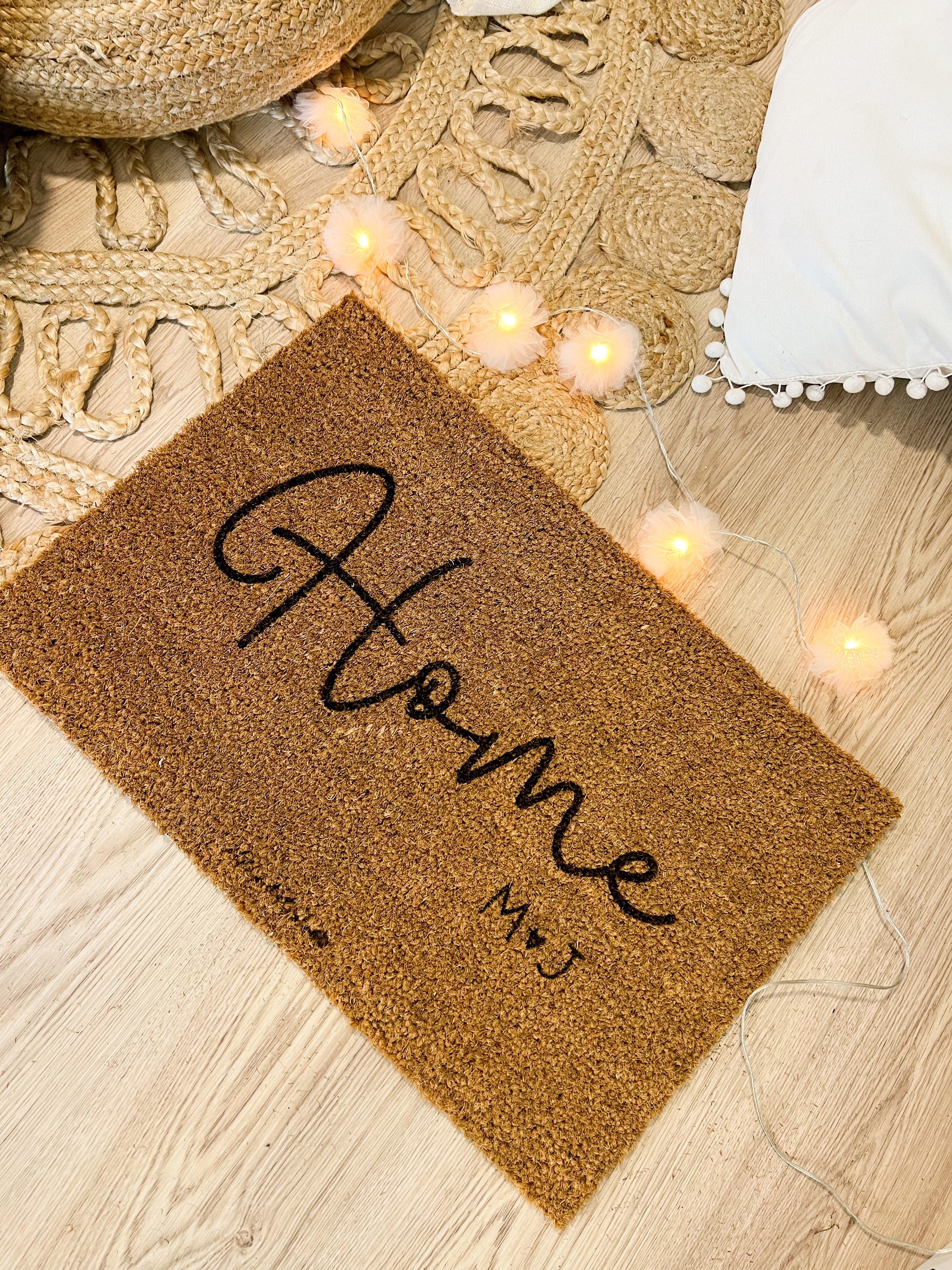 FELPUDO PERSONALIZADO INICIALES