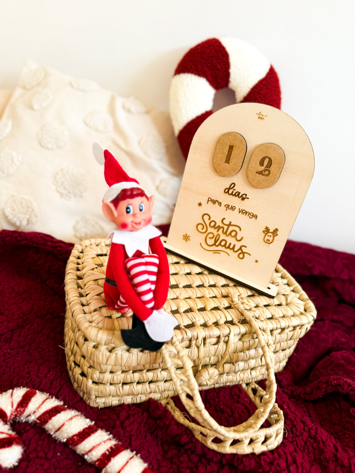CALENDARIO ADVIENTO + ELFO NAVIDAD