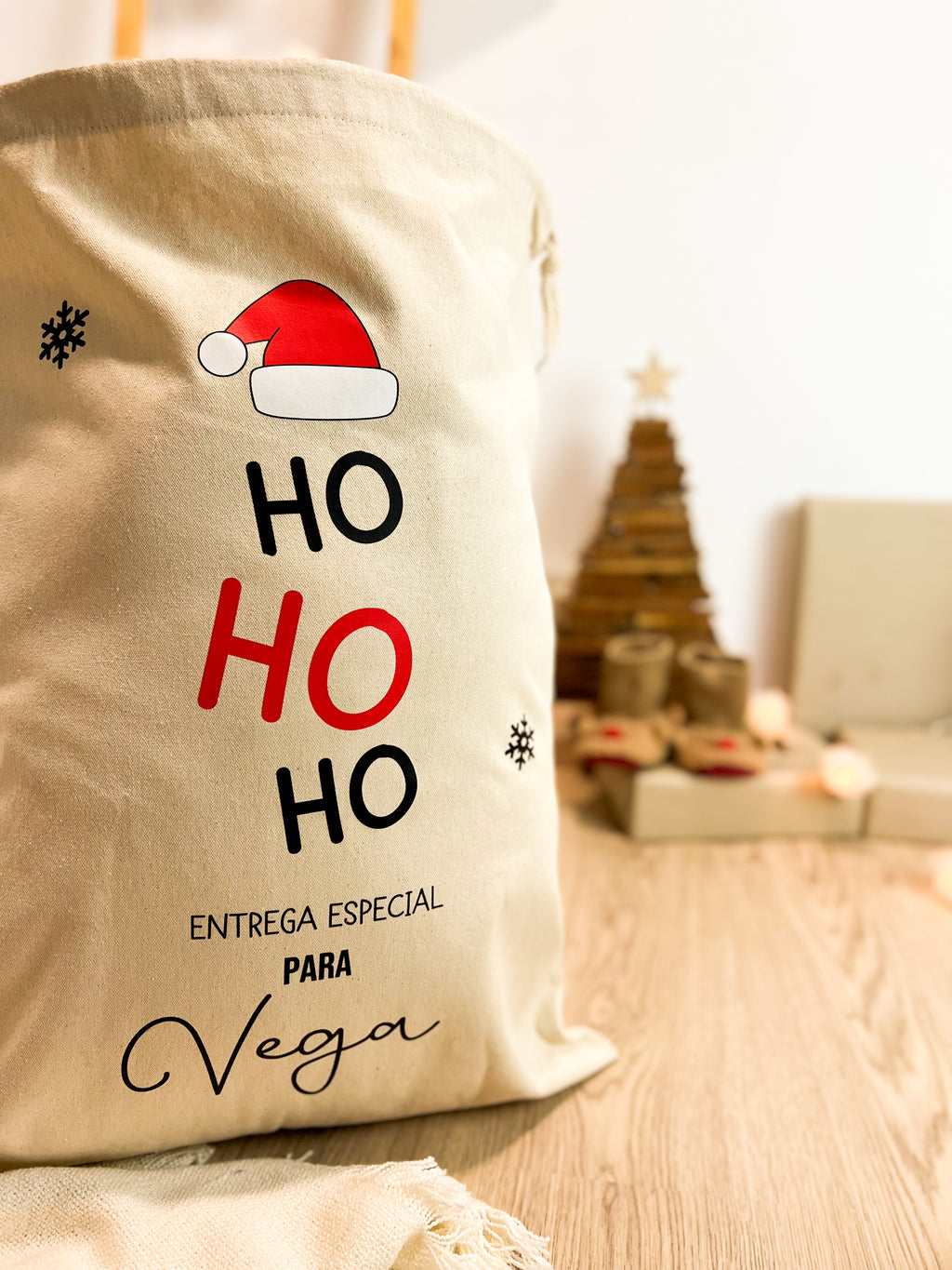 SACO REGALOS PAPÁ NOEL