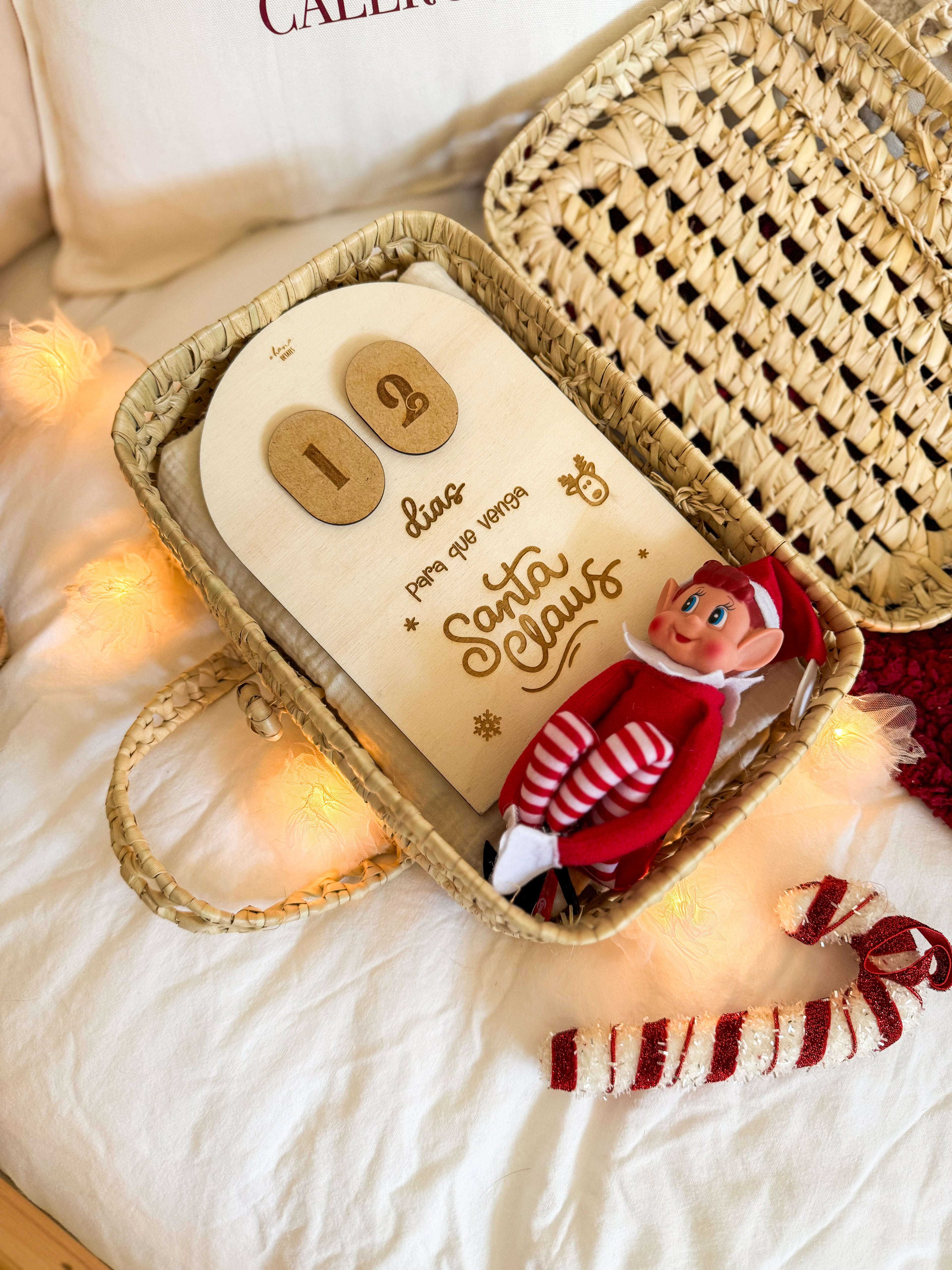 CALENDARIO ADVIENTO + ELFO NAVIDAD