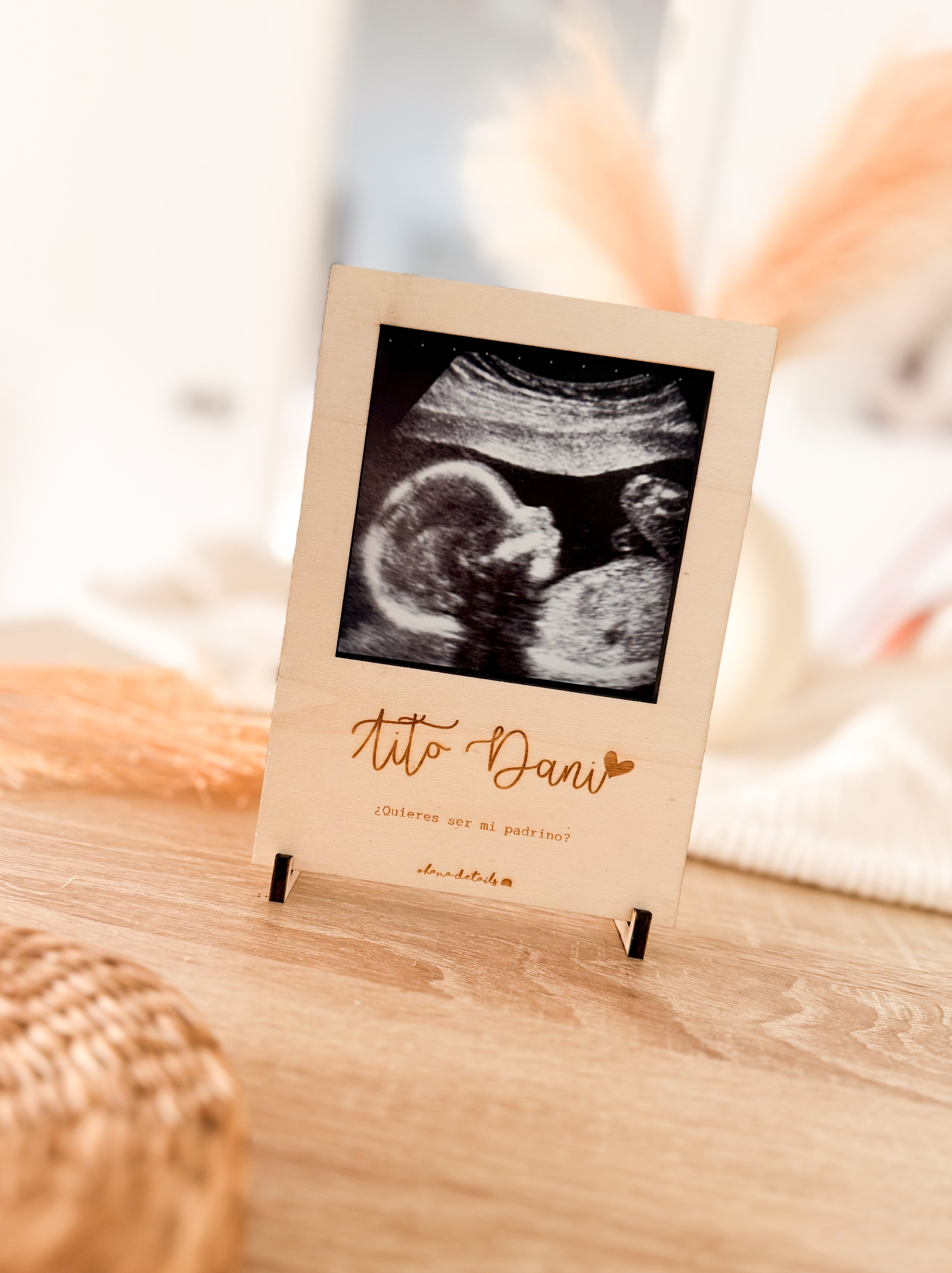 MARCO FOTOS PADRINO/MADRINA - Ohana Details