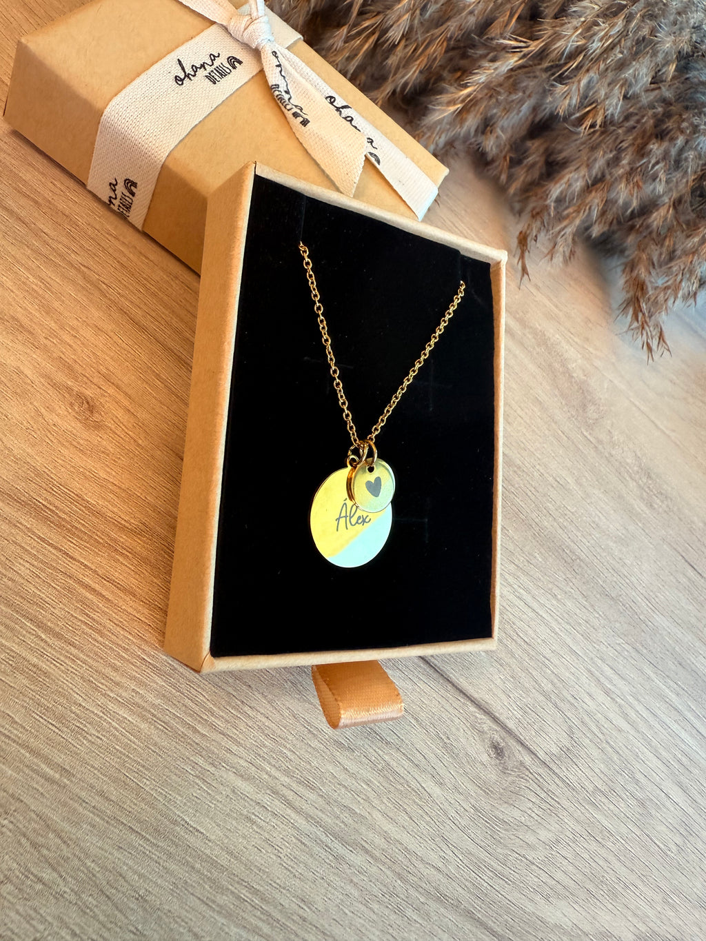 COLLAR PERSONALIZADO ACERO INOXIDABLE - Ohana Details