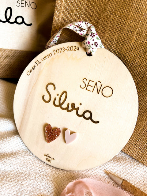 PLACA PROFE LOVE