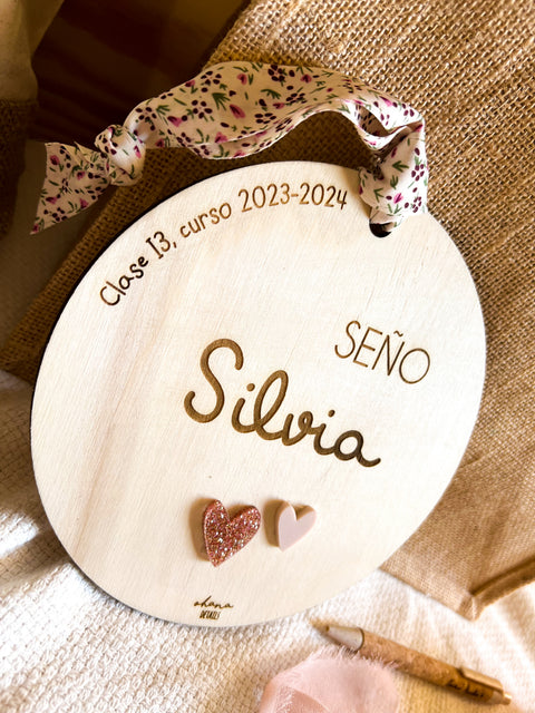 PLACA PROFE LOVE
