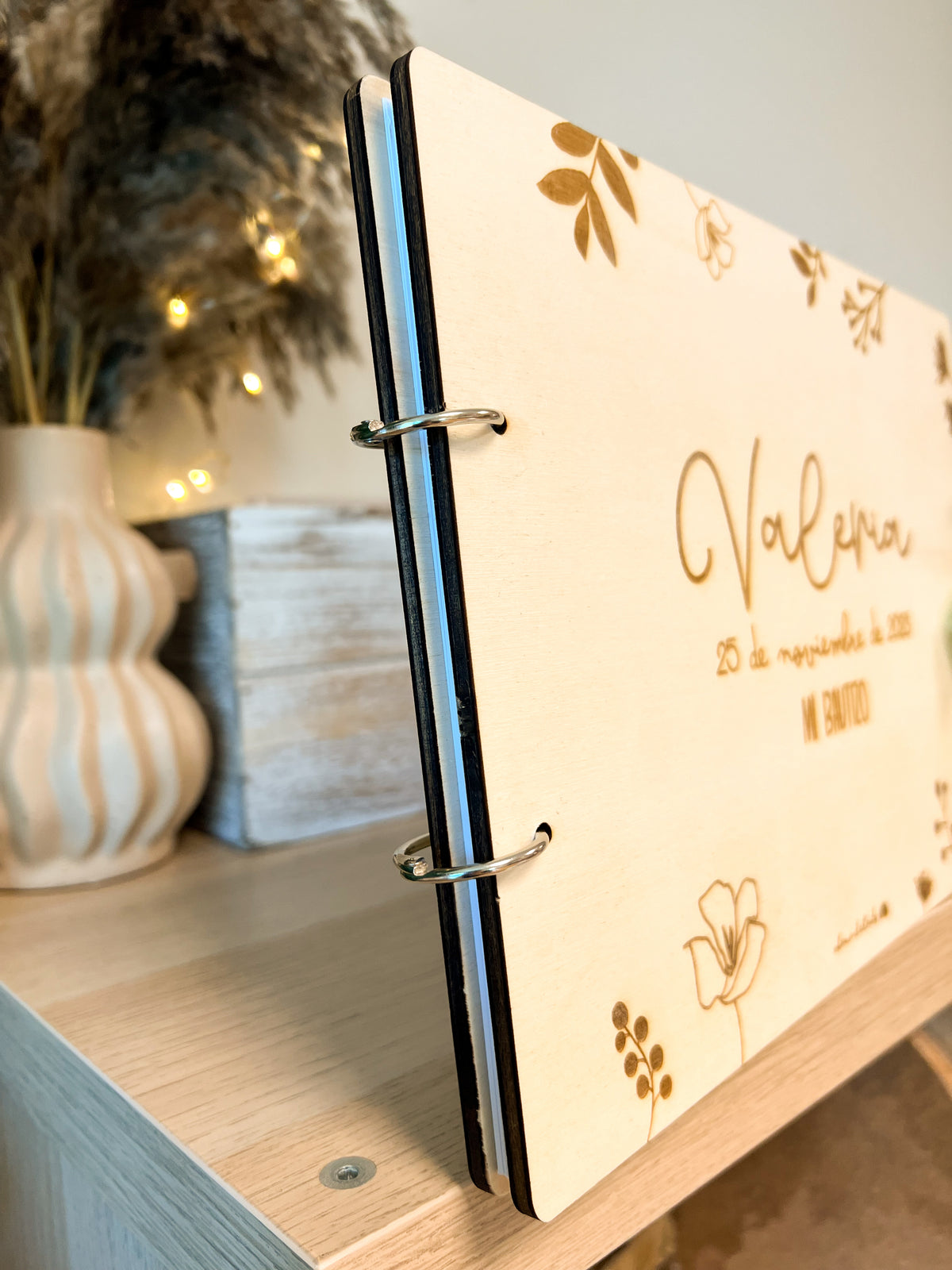 ÁLBUM / LIBRO DE FIRMAS PERSONALIZADO EVENTOS