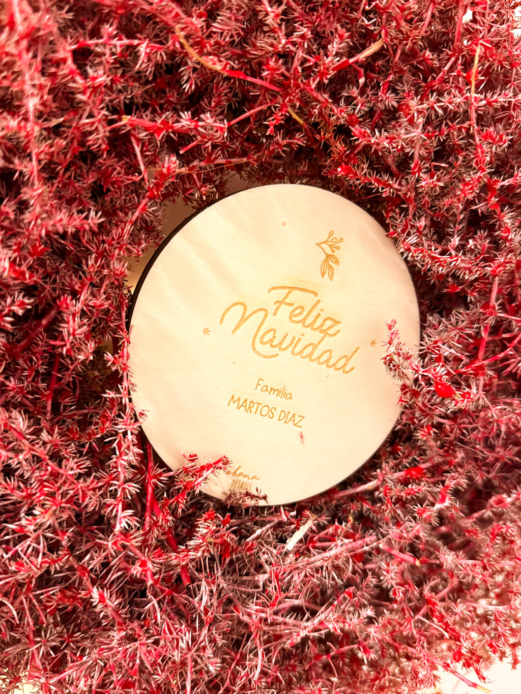 CORONA NAVIDAD FLORES PRESERVADAS - Ohana Details