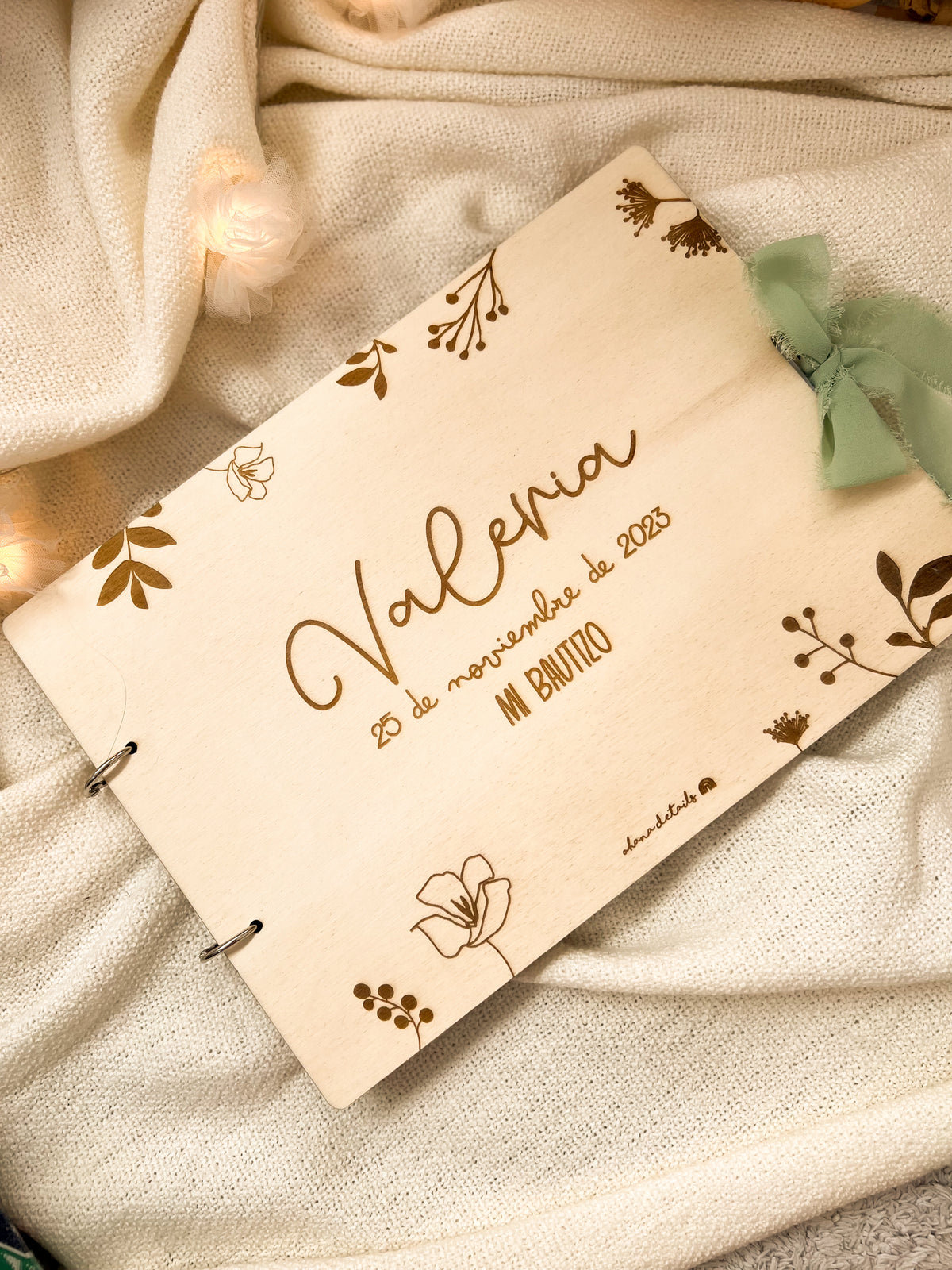 ÁLBUM / LIBRO DE FIRMAS PERSONALIZADO EVENTOS