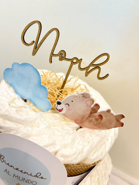 TARTA PAÑALES MEDIANA DULCES SUEÑOS