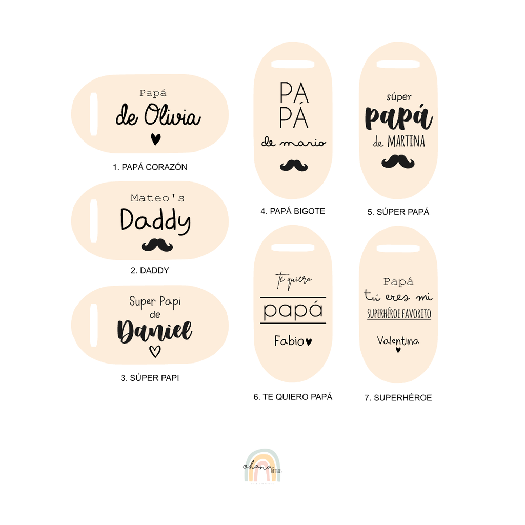 LLAVERO CUERO PARA PAPÁ