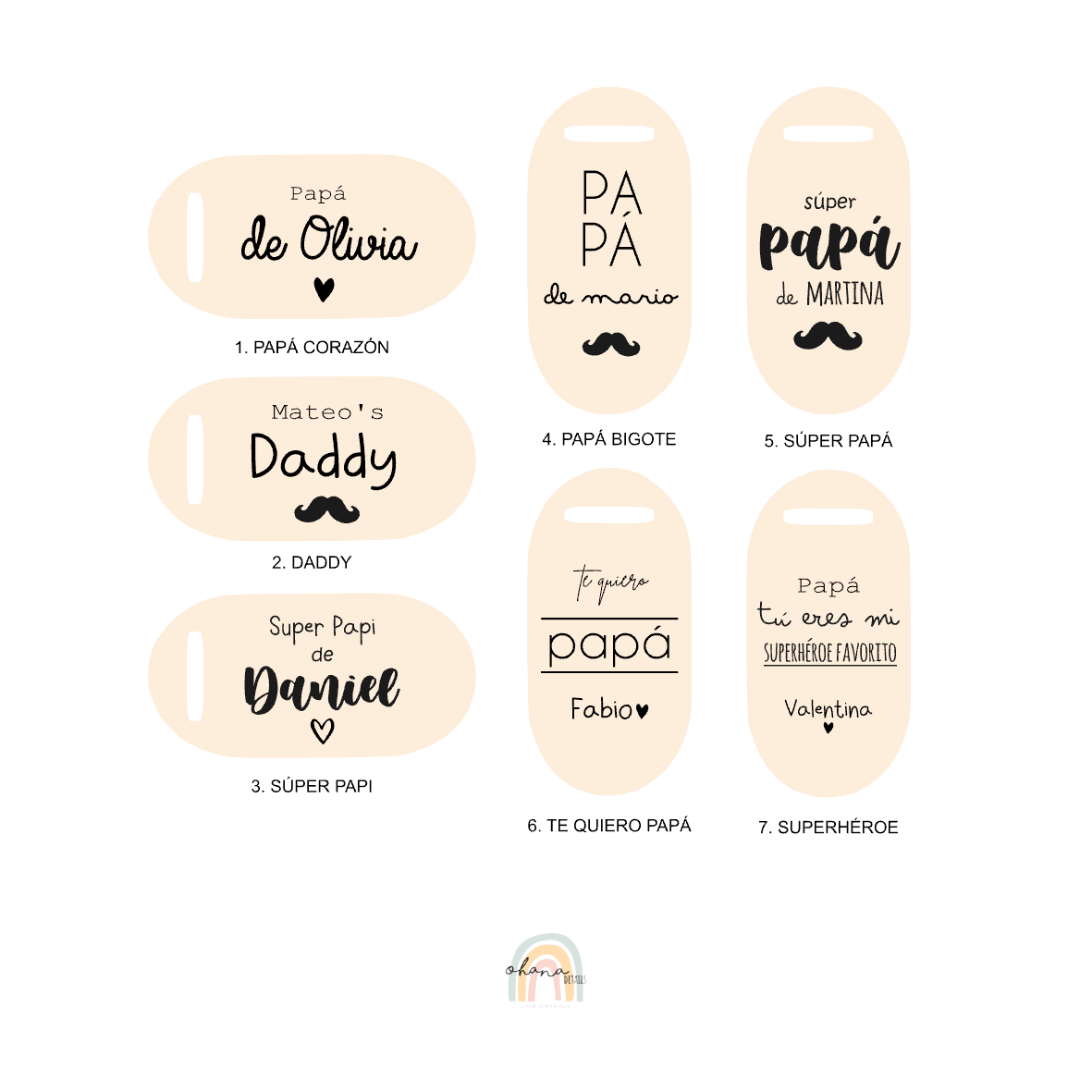 LLAVERO CUERO PARA PAPÁ