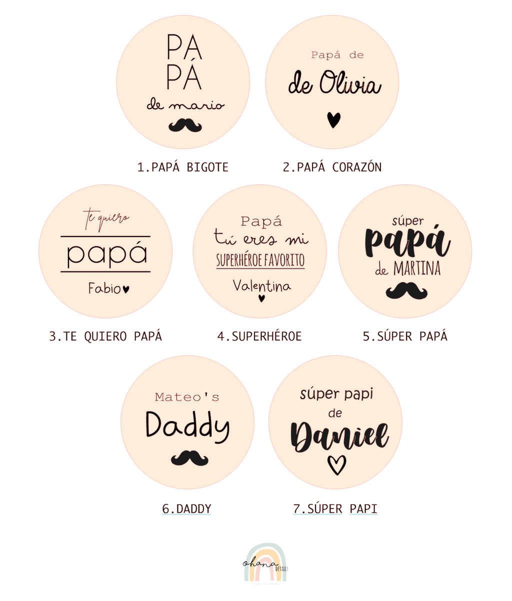 TARRO GOMINOLAS / LLAVERO PAPÁ