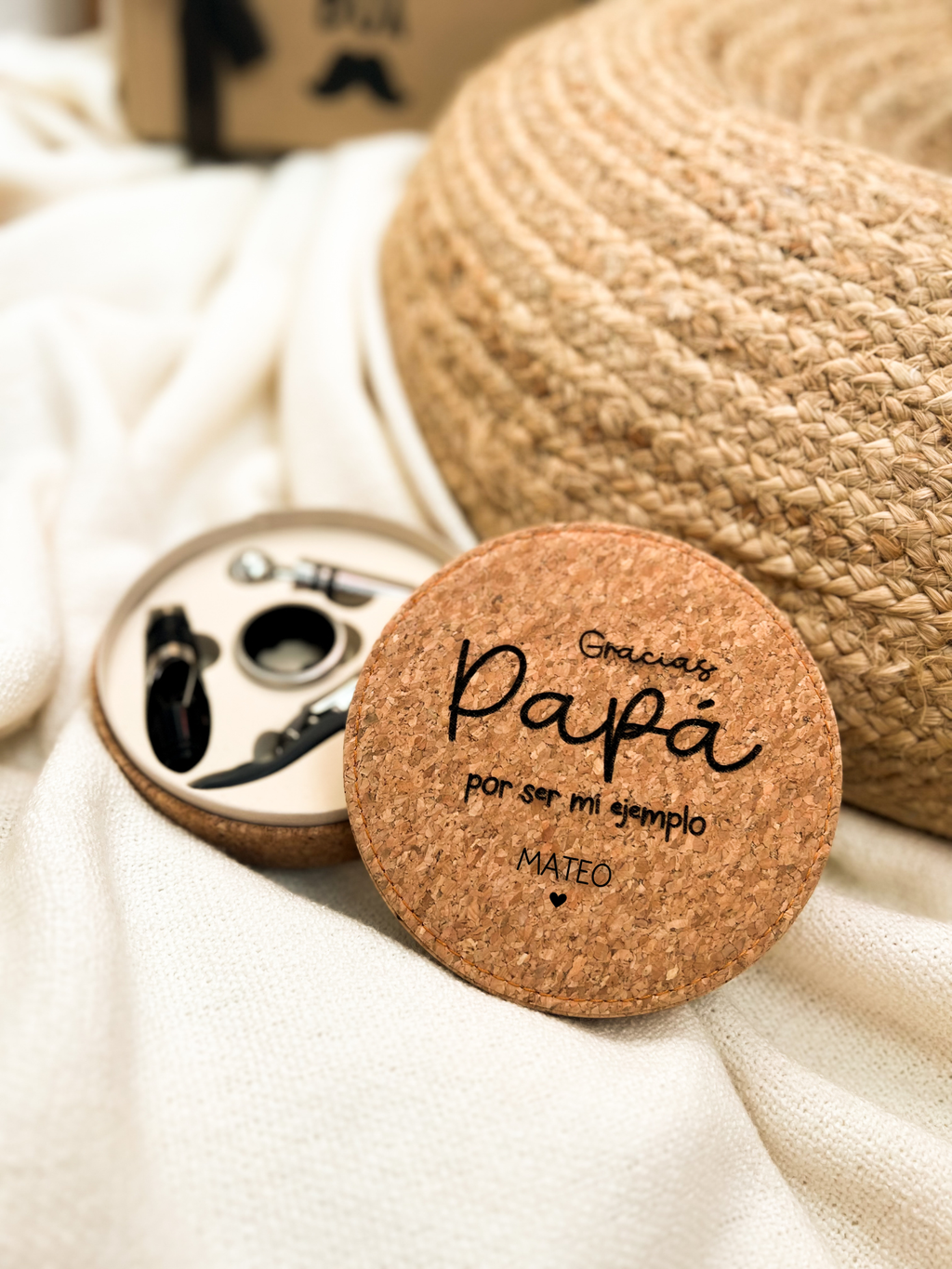 SET DE VINO PERSONALIZADO