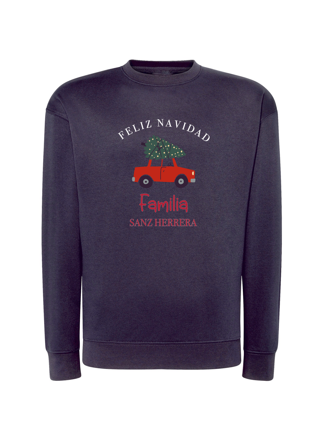 SUDADERA NAVIDAD COCHE