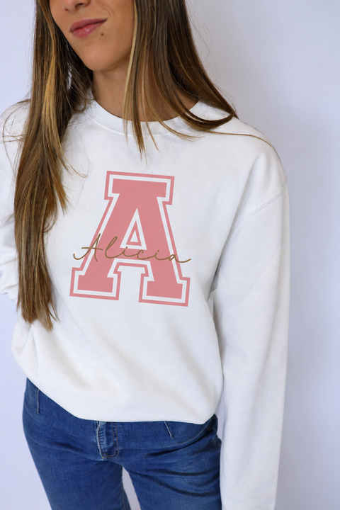 Sudadera Maxi Inicial