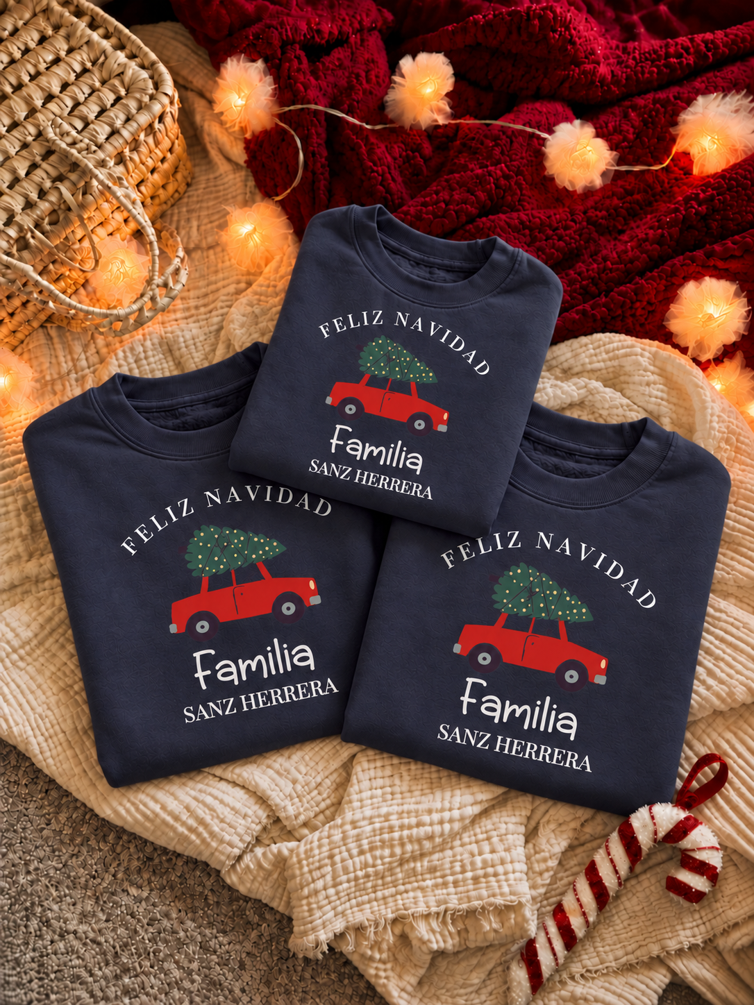 Sudadera Navidad Coche