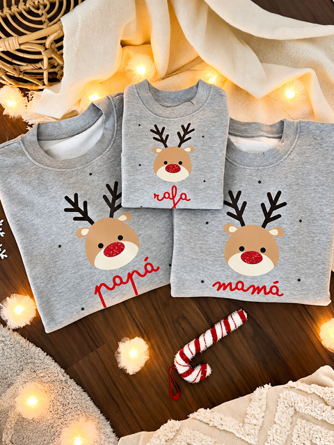 Sudadera Navidad Reno