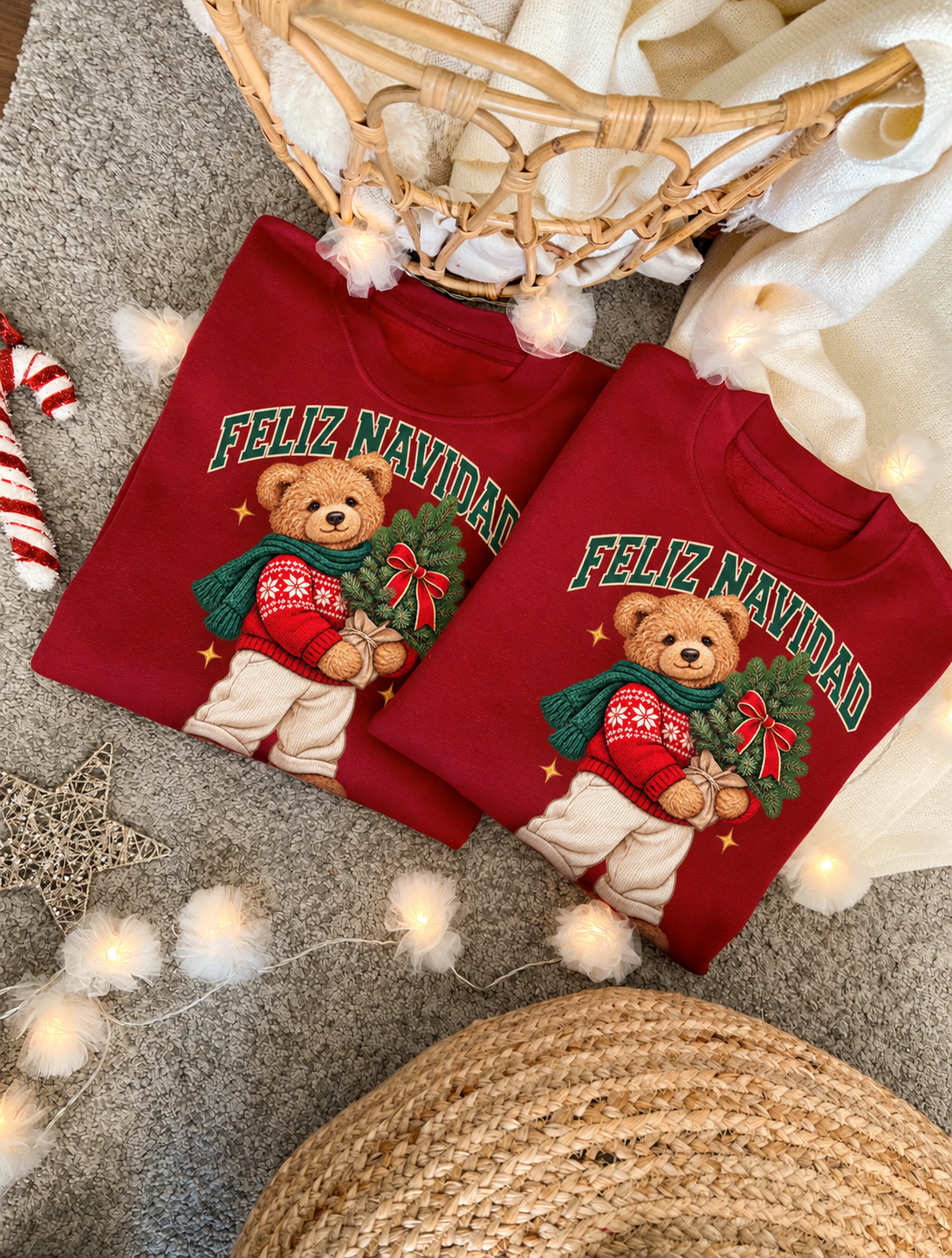 Sudadera Navidad Oso - Ohana Details