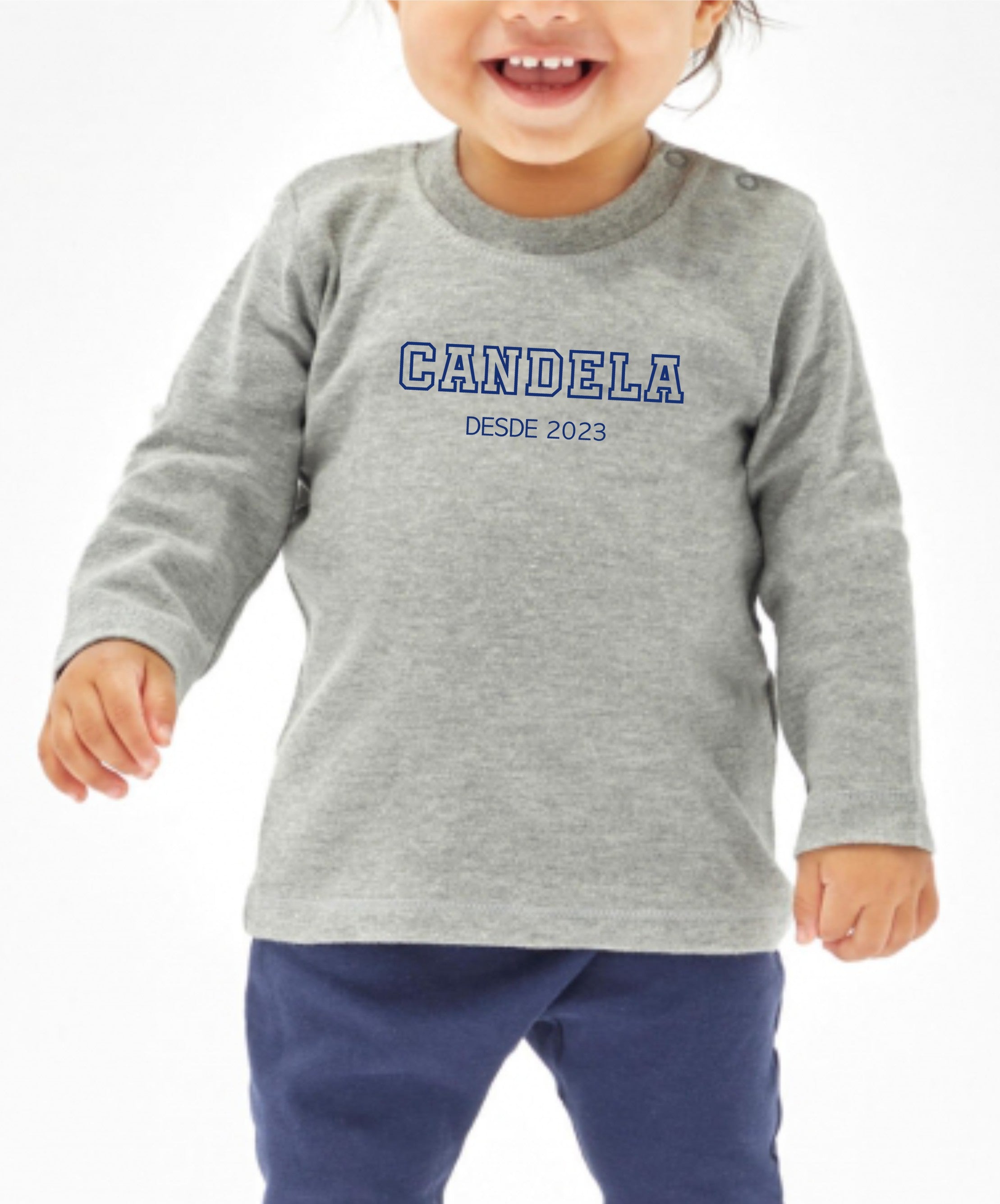 CAMISETA GORDITA BEBÉ M/L ACADEMY