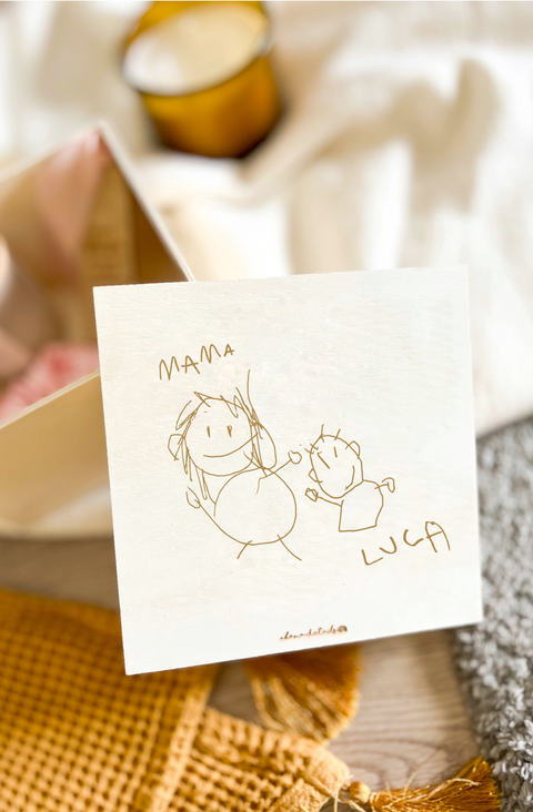 CAJA DIBUJO MAMÁ