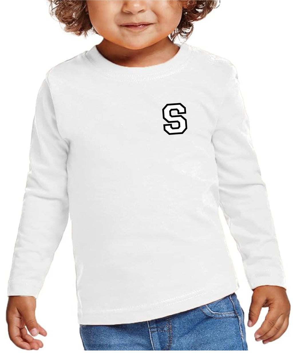 CAMISETA GORDITA BEBÉ M/L INICIAL BASIC