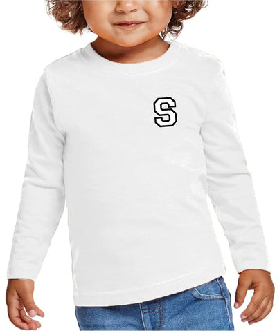 CAMISETA GORDITA BEBÉ M/L INICIAL BASIC