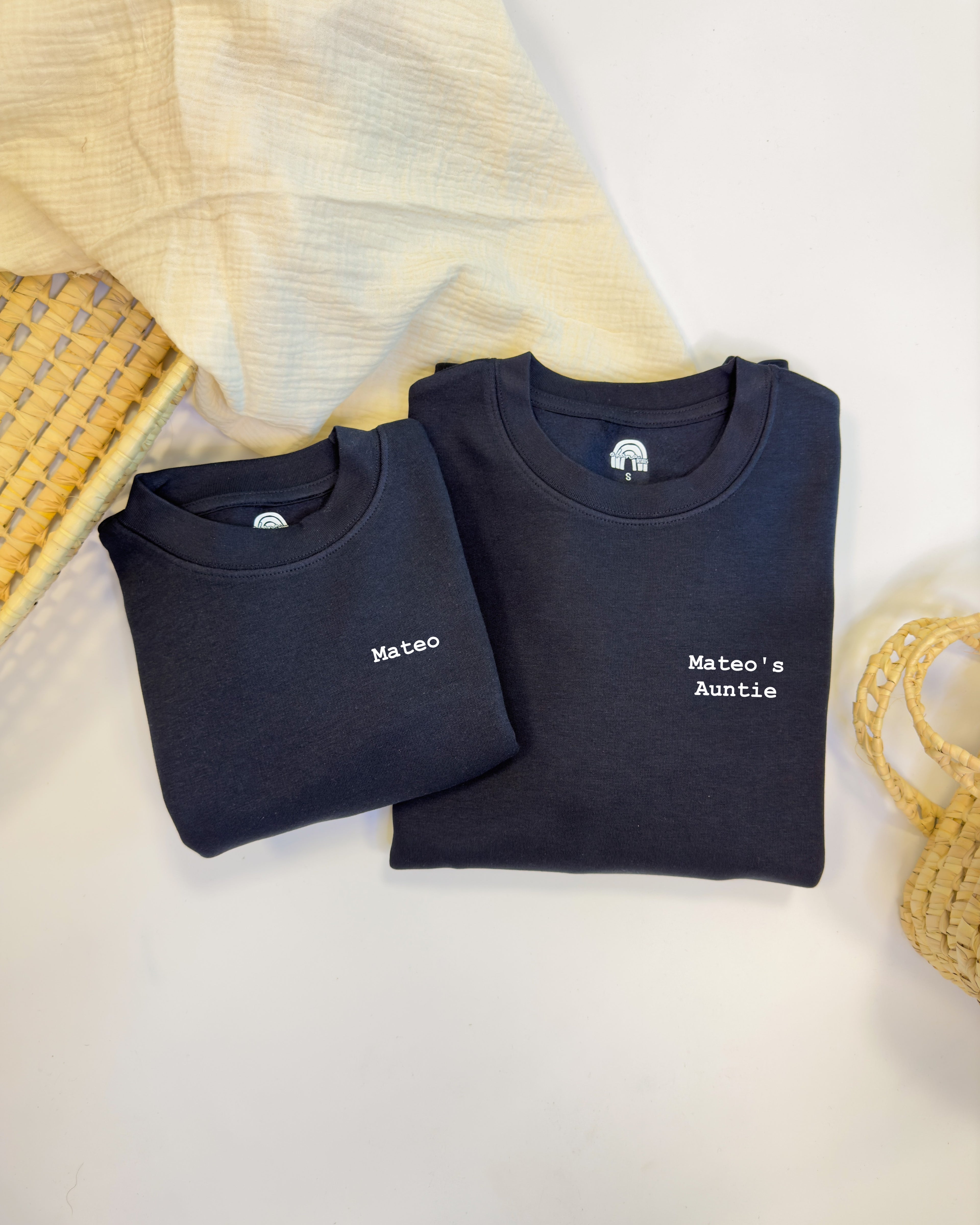 SUDADERA PERSONALIZADA LETTERS