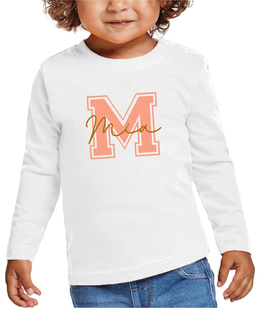 CAMISETA GORDITA BEBÉ M/L MAXI INICIAL