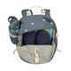 MOCHILA INFANTIL AZUL TOPITOS - Ohana Details