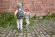 MOCHILA INFANTIL AZUL TOPITOS - Ohana Details