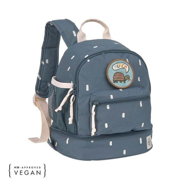 MOCHILA INFANTIL AZUL TOPITOS - Ohana Details
