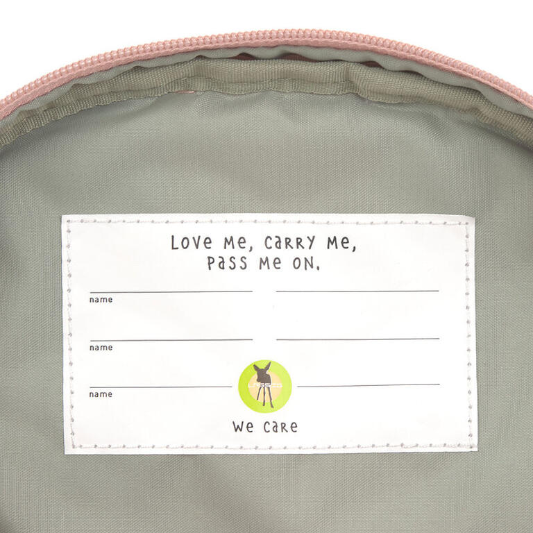 MOCHILA INFANTIL ROSA FLOR